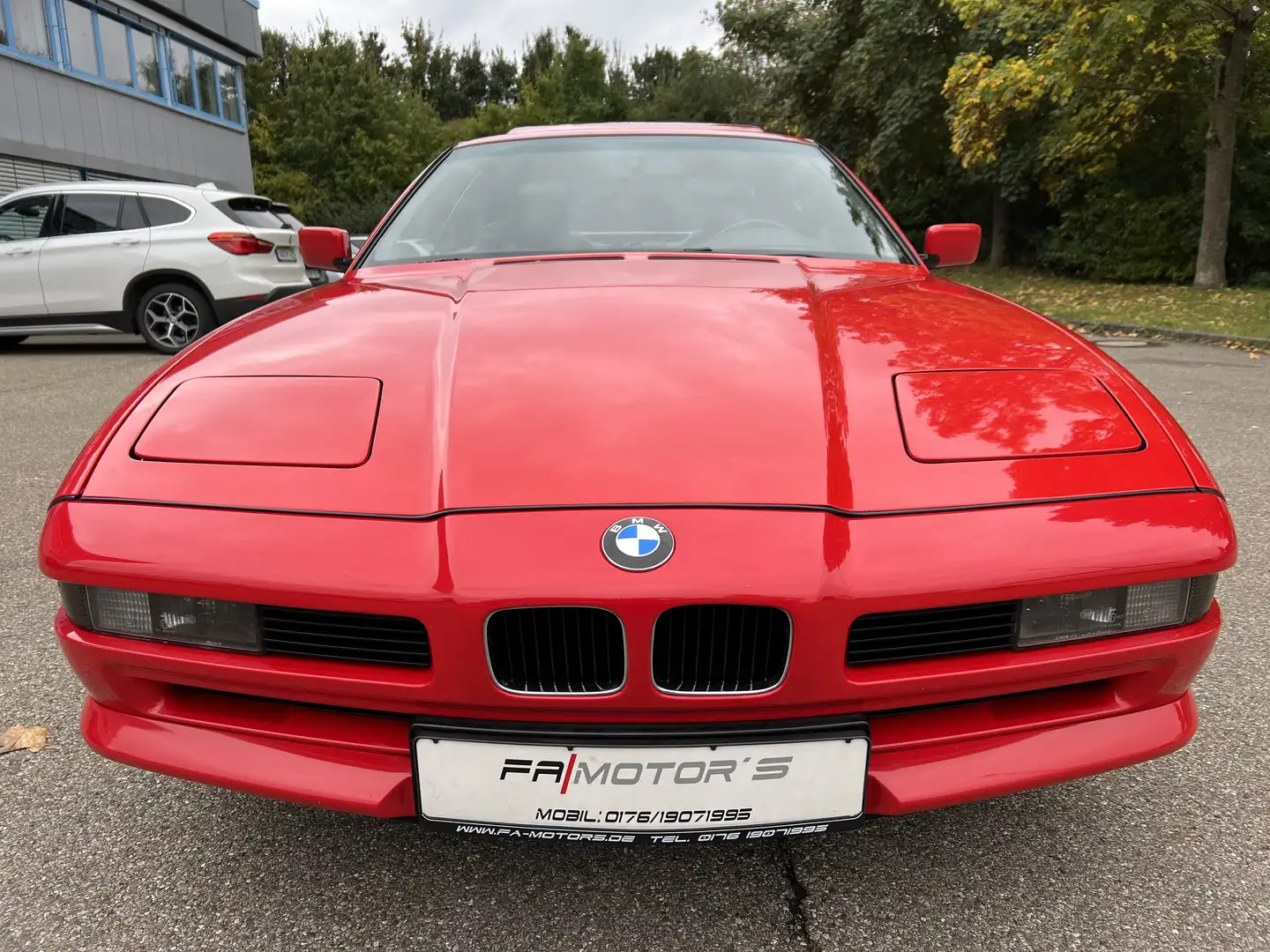 BMW 850 BMW 850i Coupe Aut. *Leder*SHZ*SHD*Tempomat Rot - 2