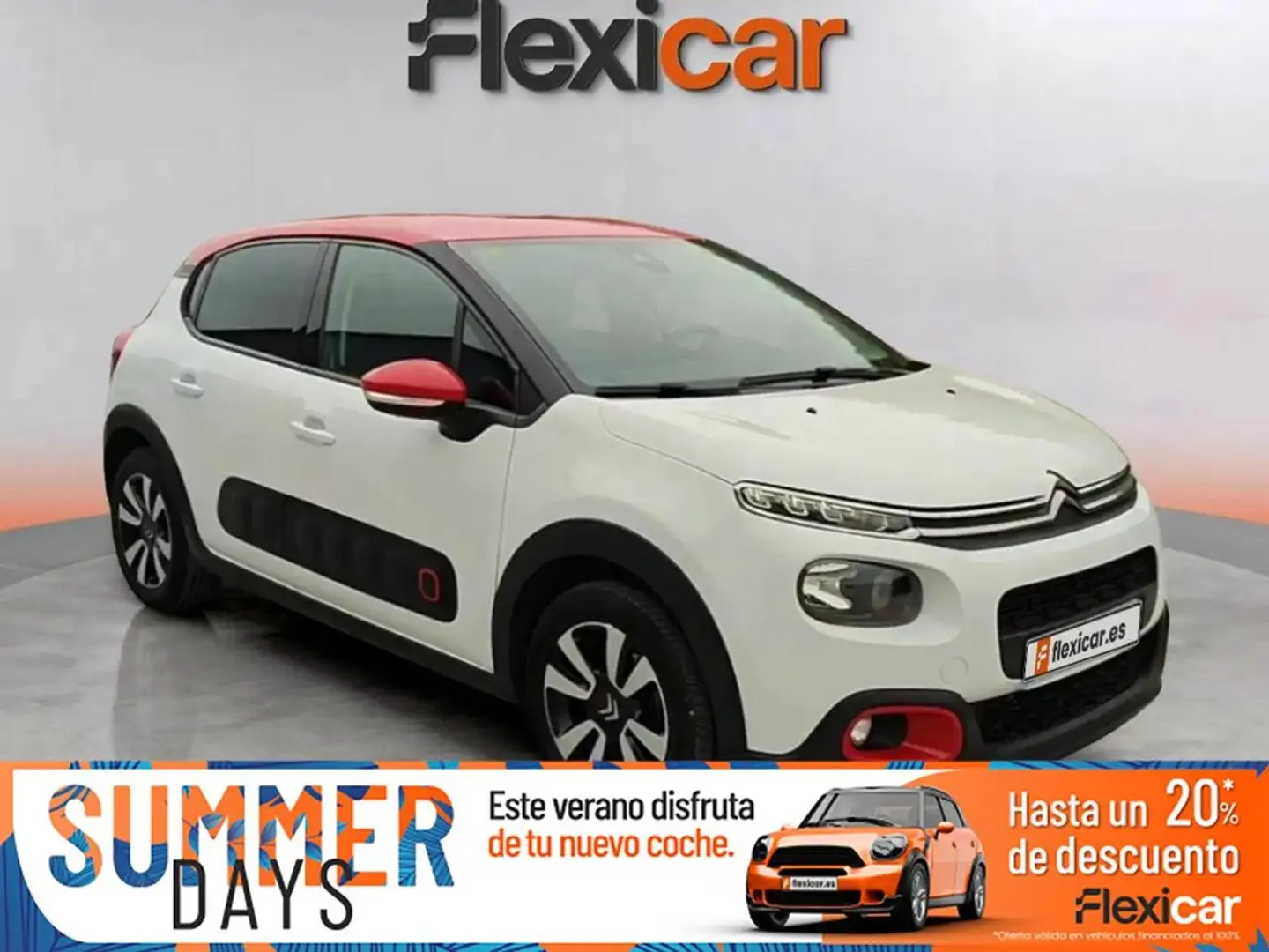 Citroen C3 PureTech 60KW (82CV) SHINE Blanco - 1