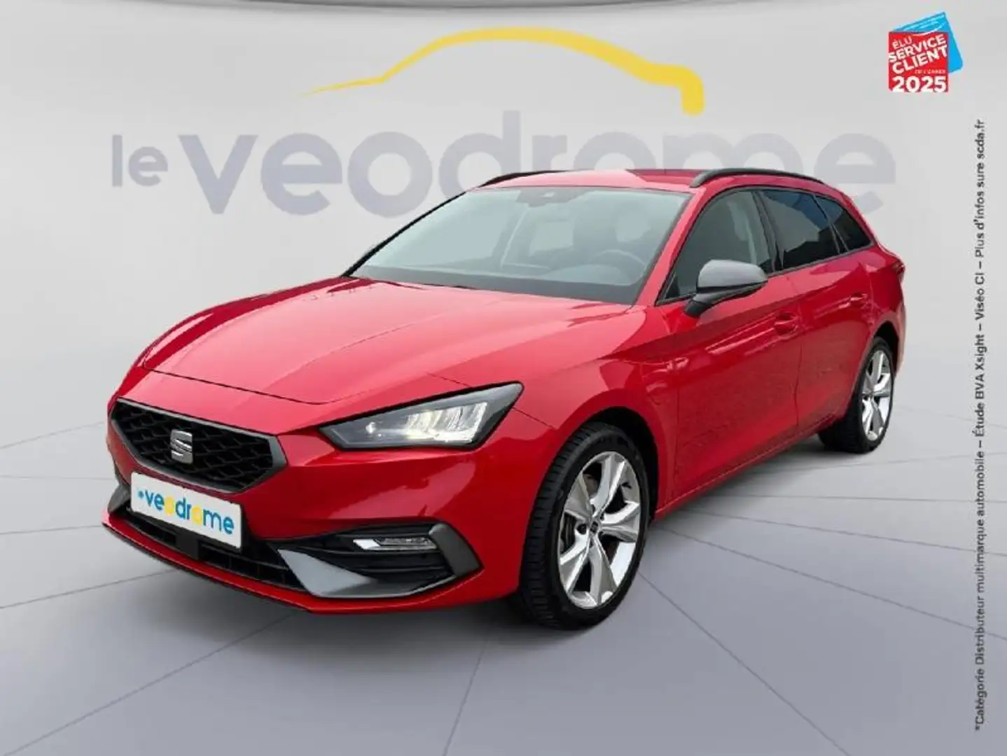 SEAT Leon e-Hybrid 204ch FR DSG6 Rouge - 1