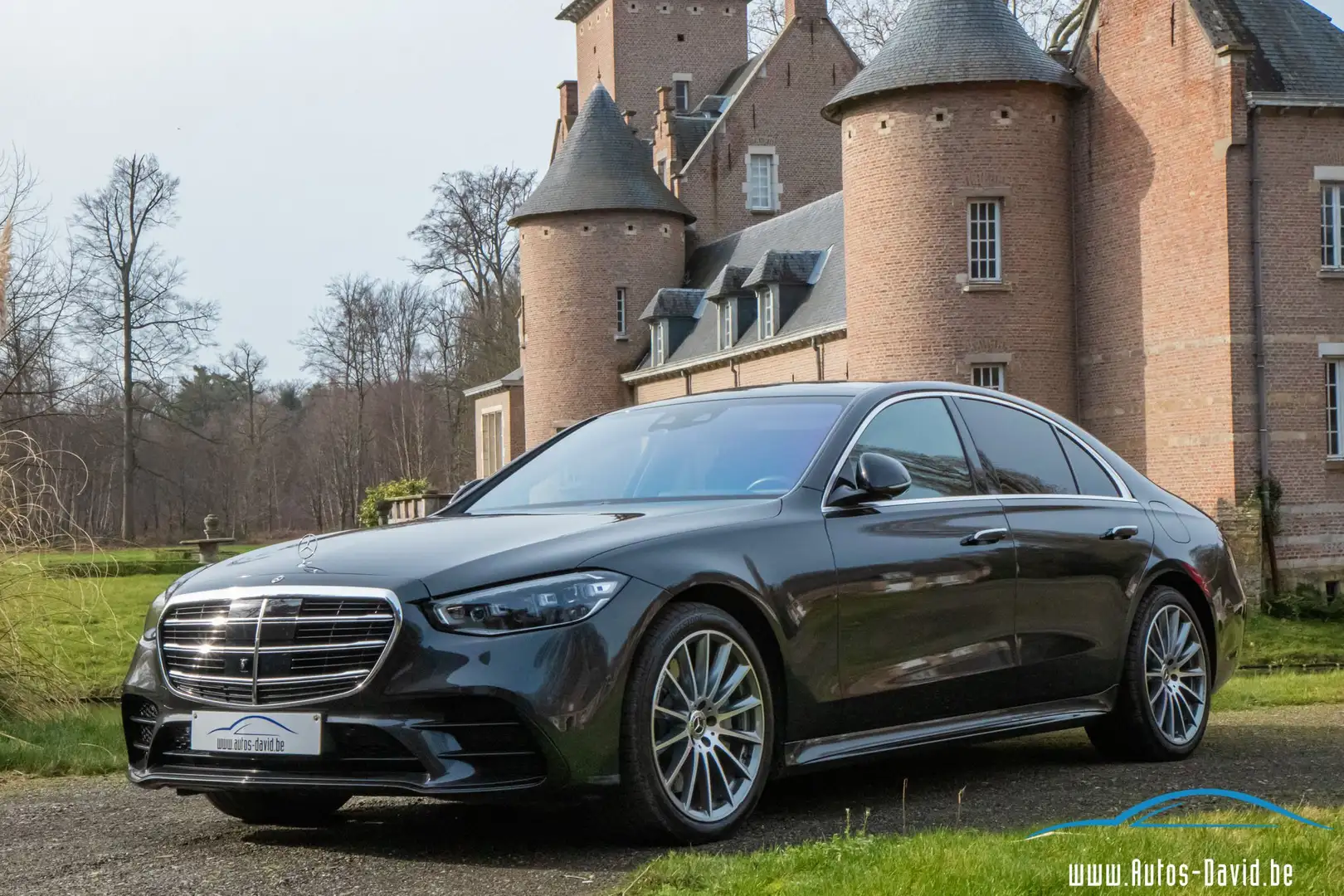 Mercedes-Benz S 580 e AMG-Line E-Hybrid Plug-in / FULL /  OOK LEASING Gris - 1
