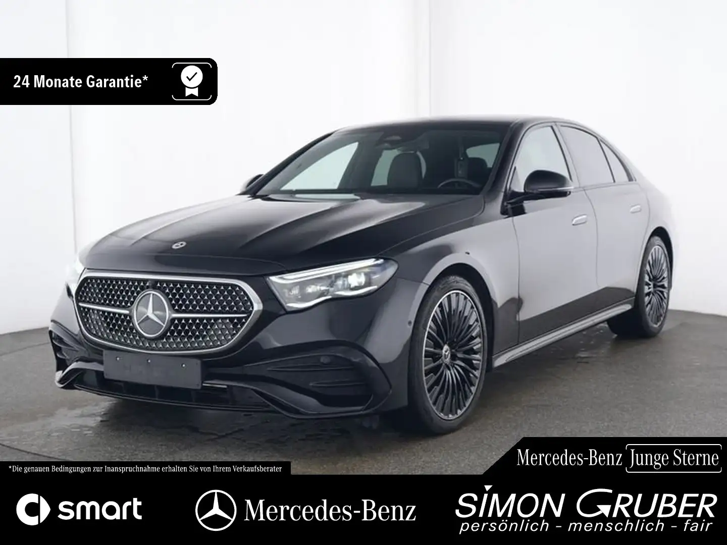 Mercedes-Benz E 220 d AMG Superscreen Night 20" Burm 360° Digi Schwarz - 1