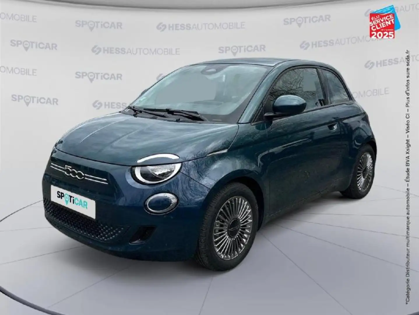 Fiat 500e E 95CH ICONE Vert - 1