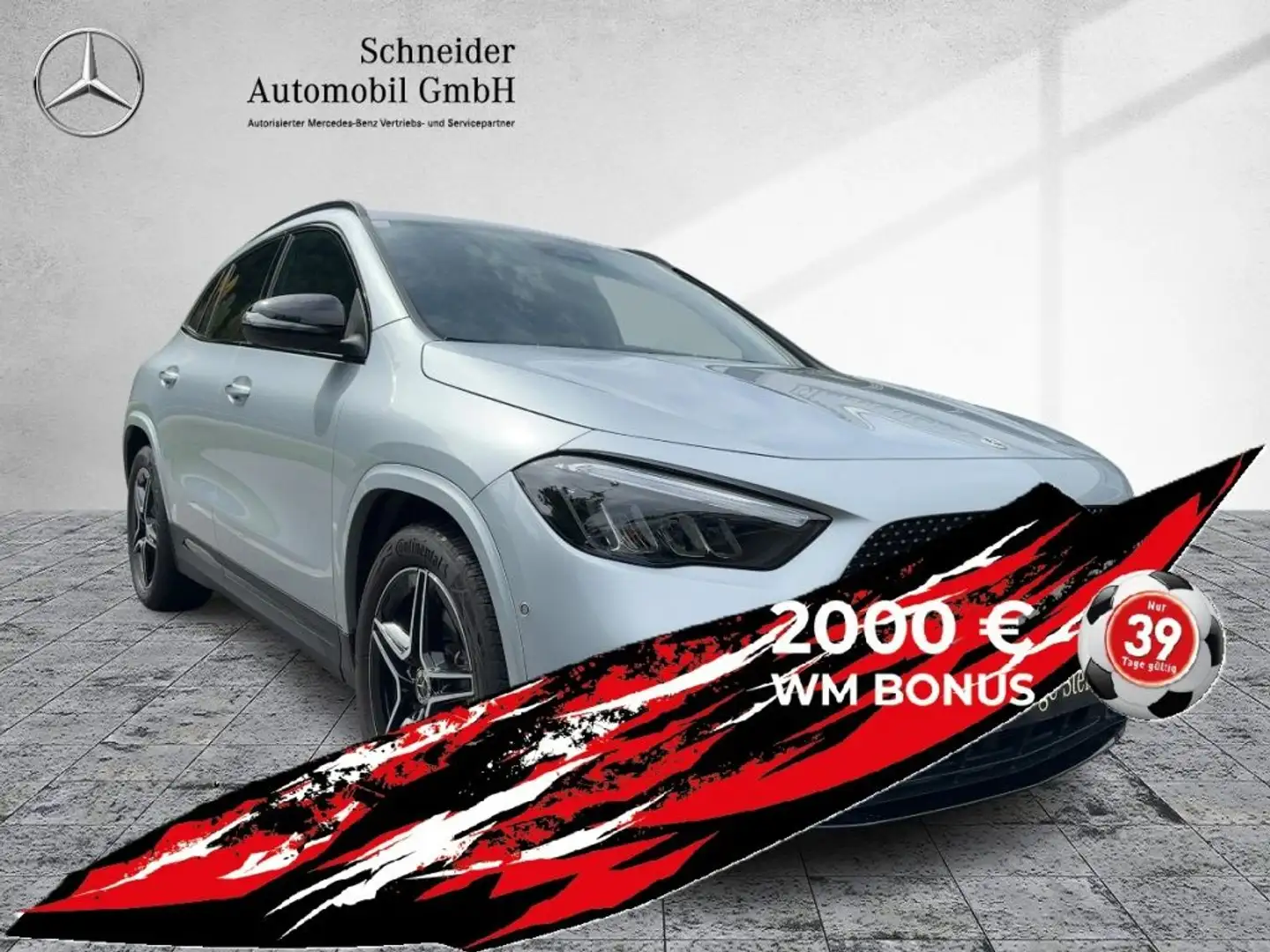 Mercedes-Benz GLA 200 d 4MATIC Österreich-Edition W-Paket Navi Silber - 2