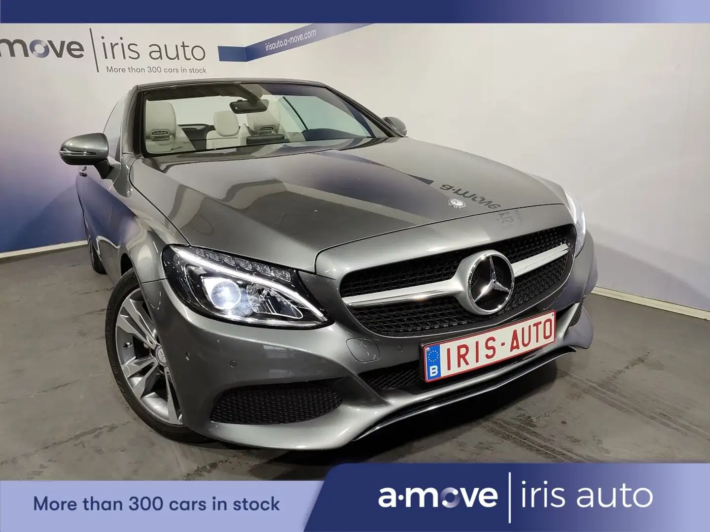 Mercedes-Benz C 220 220CDI | CABRIOLET | CLIM| NAV | 21.066€ NETTO Gris - 1