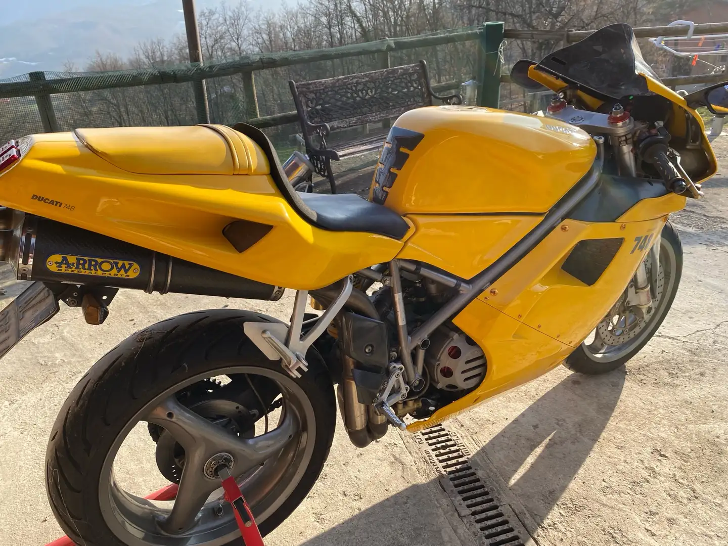 Ducati 748 Żółty - 2