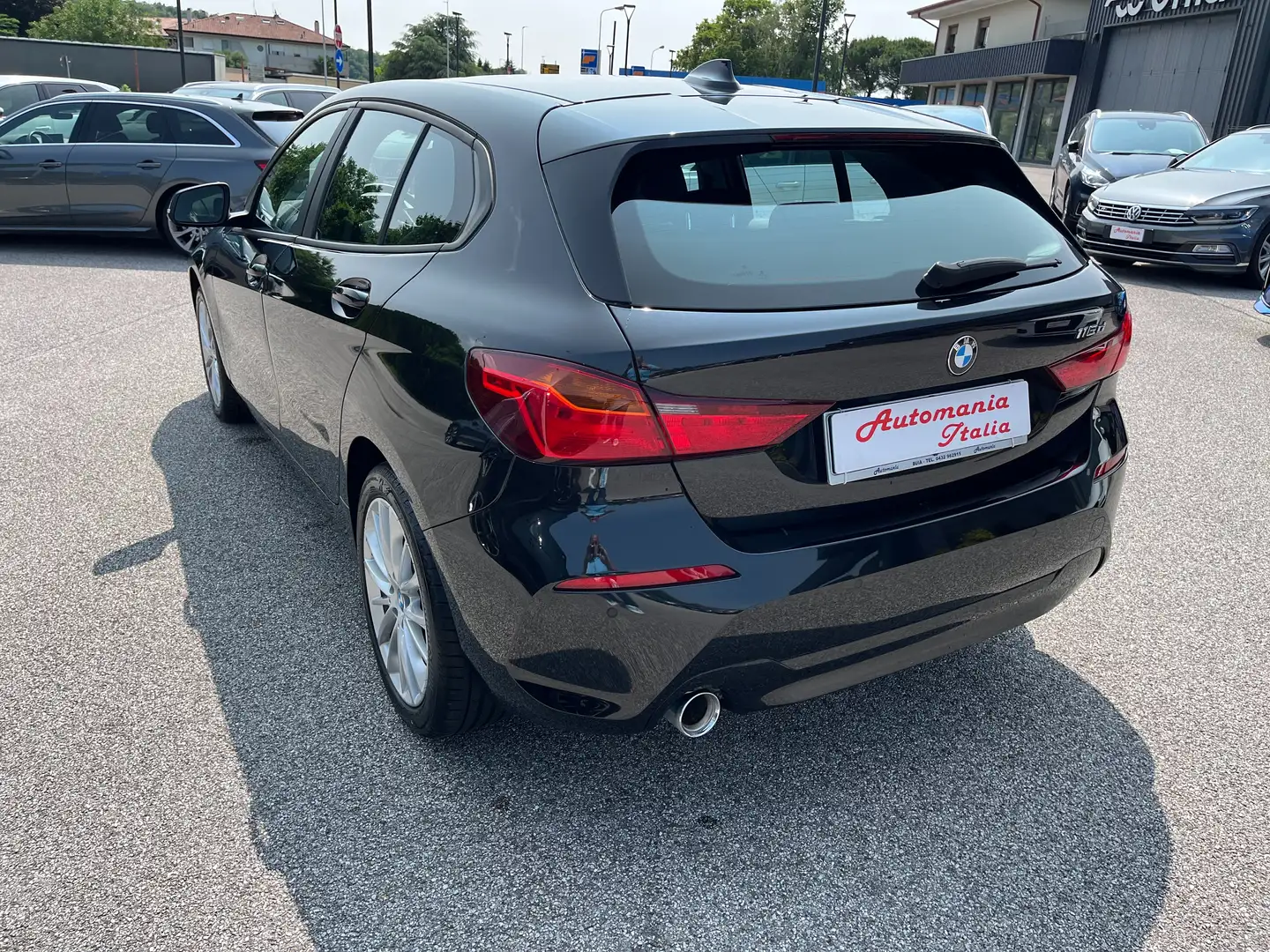 BMW 116 116d Business Advantage auto Nero - 2