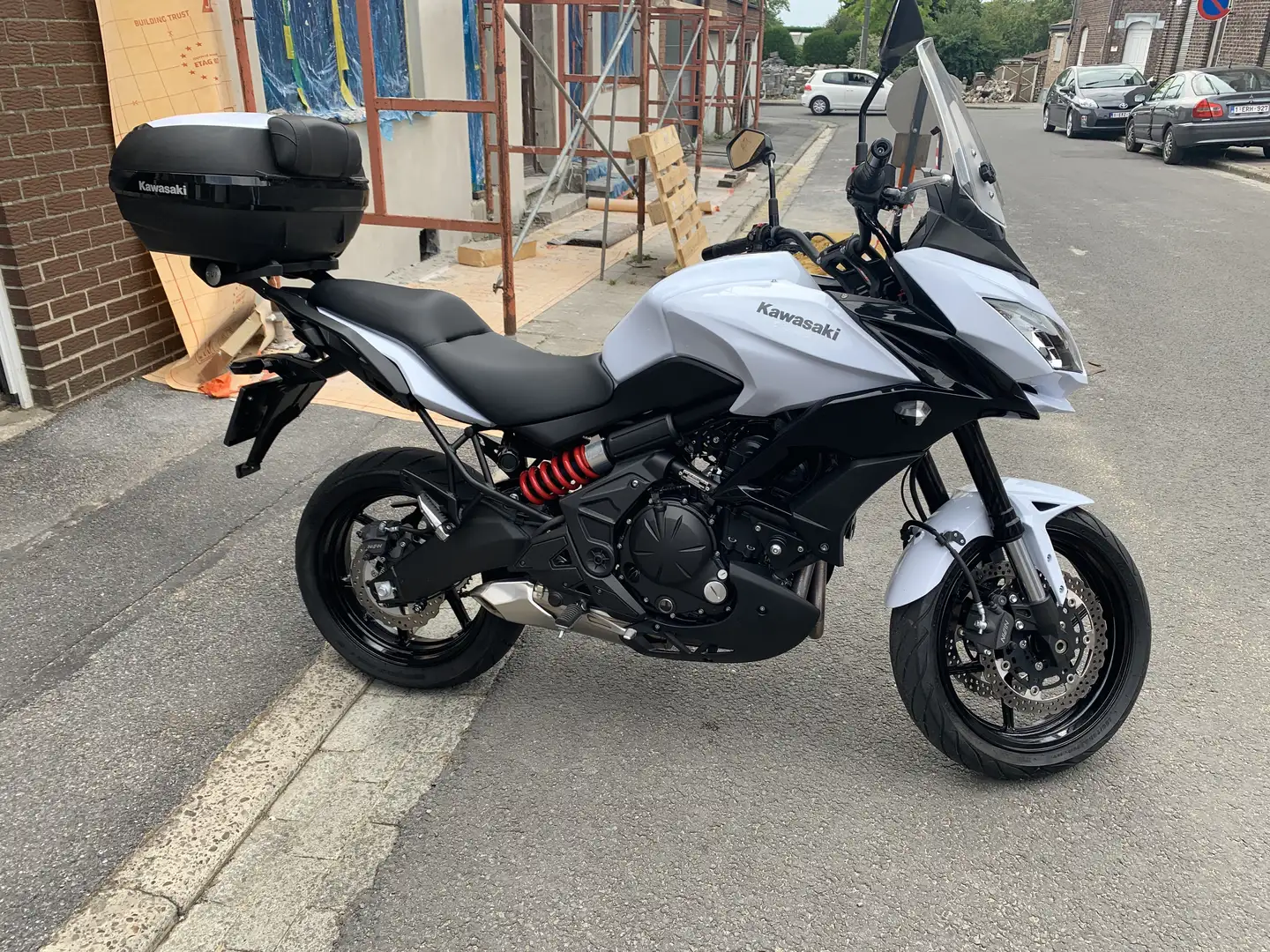 Kawasaki Versys 650 Blanc - 2