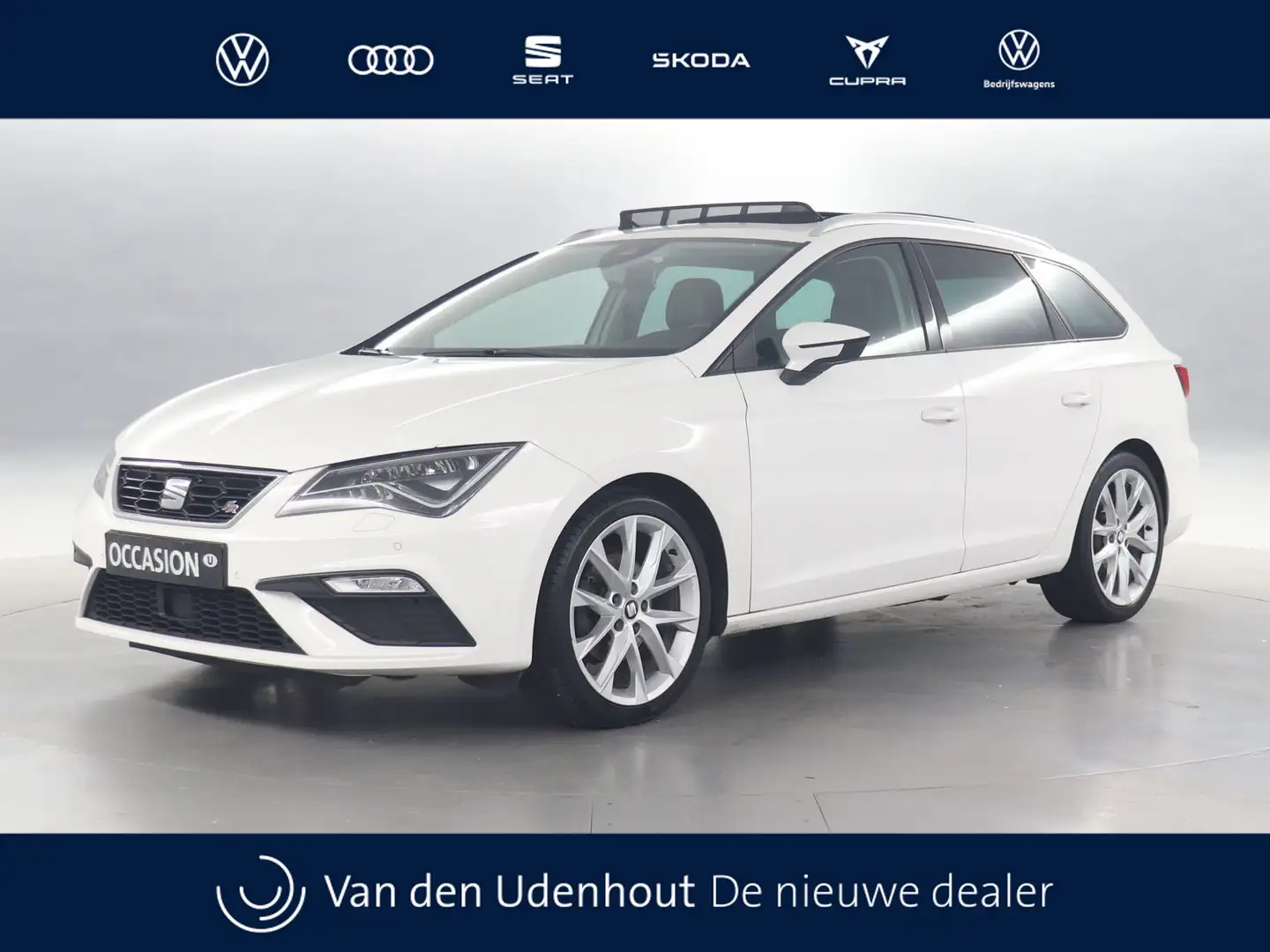 SEAT Leon ST 1.4 EcoTSI 150pk FR DSG / Navigatie / LED / Pan Wit - 1