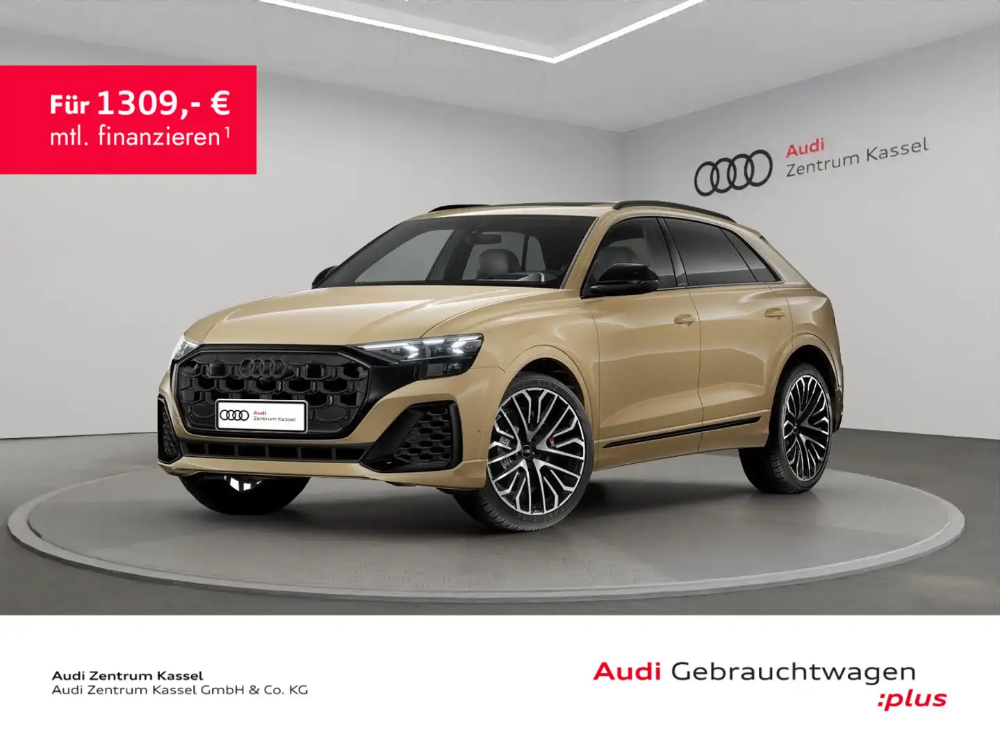 Audi SQ8 Laserlicht StandHZG AHK Pano B&O HuD OLED Gold - 1
