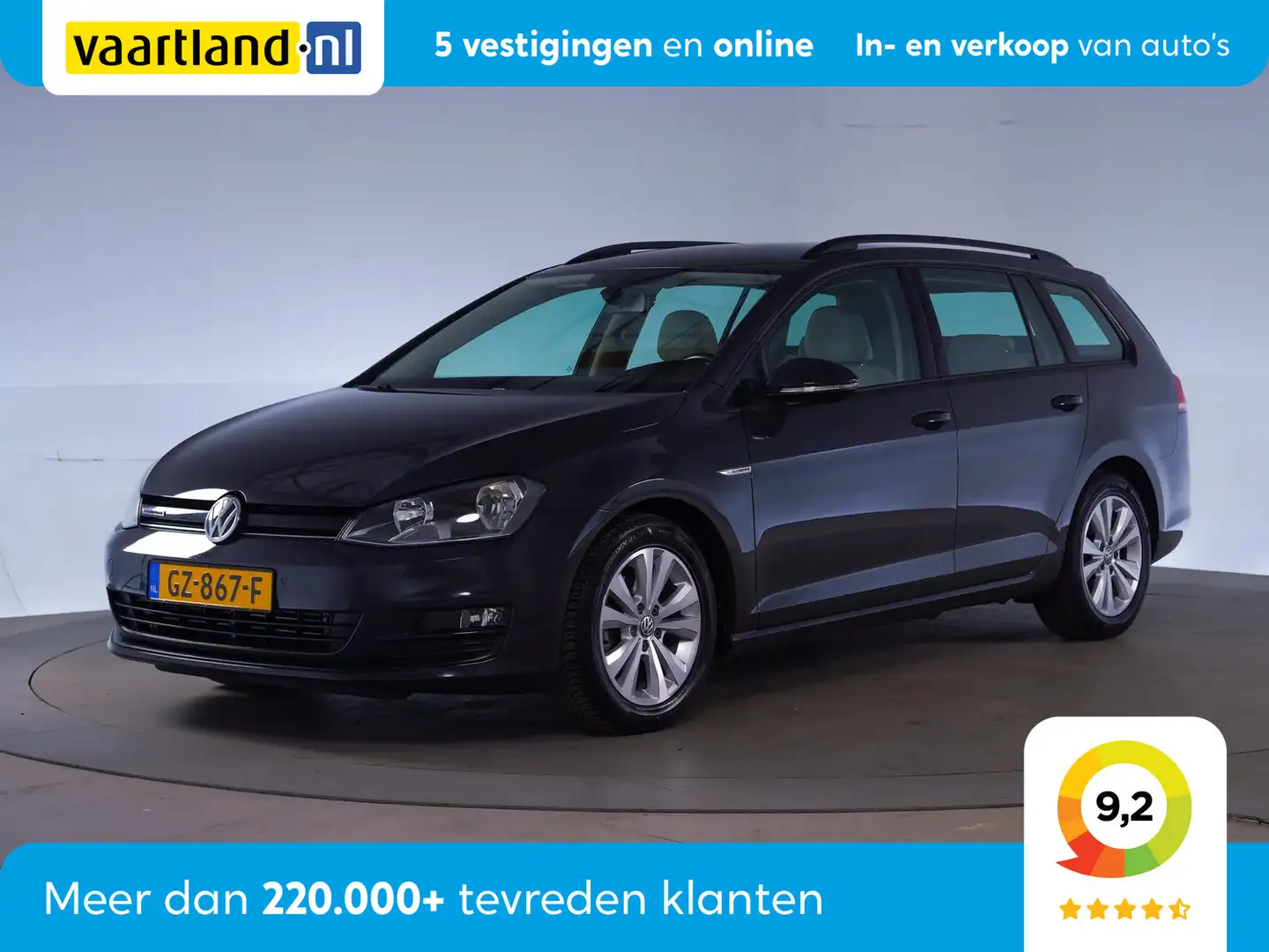 Volkswagen Golf Variant 1.0 TSI Comfortline [Climate Multimedia Pdc Cruise Gris - 1