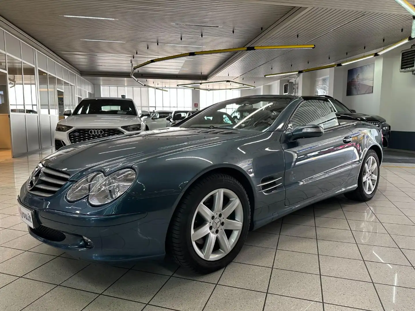 Mercedes-Benz SL 500 cat UNICO PROPRIETARIO - DA COLLEZIONE Albastru - 2