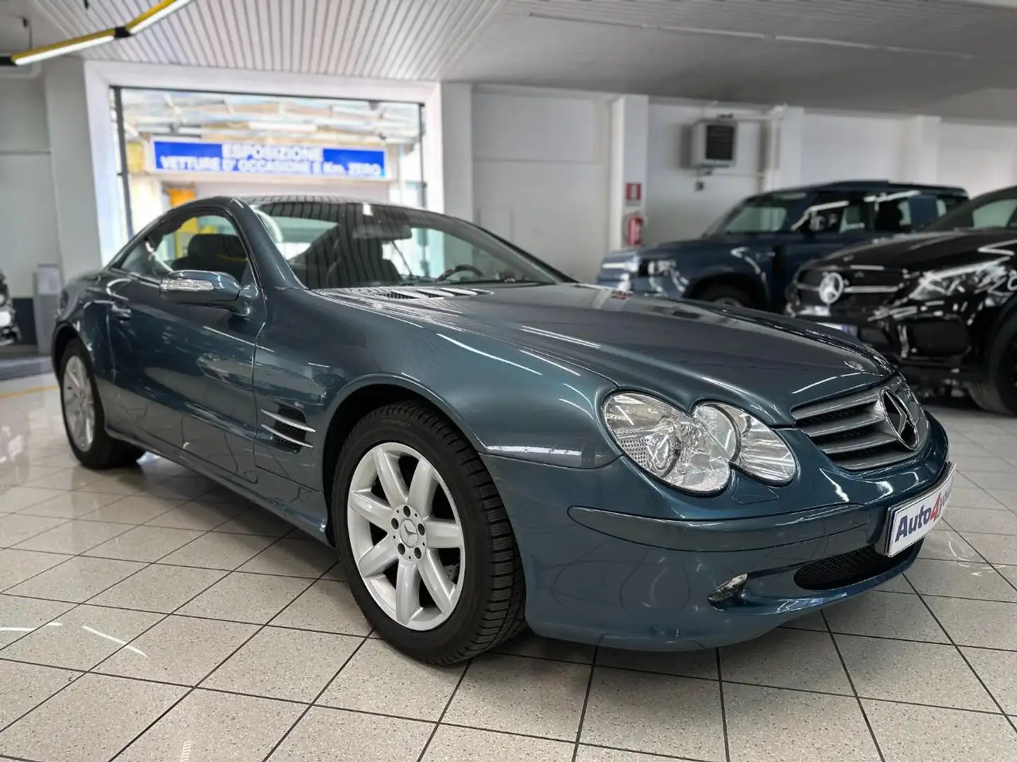 Mercedes-Benz SL 500 cat UNICO PROPRIETARIO - DA COLLEZIONE Albastru - 1
