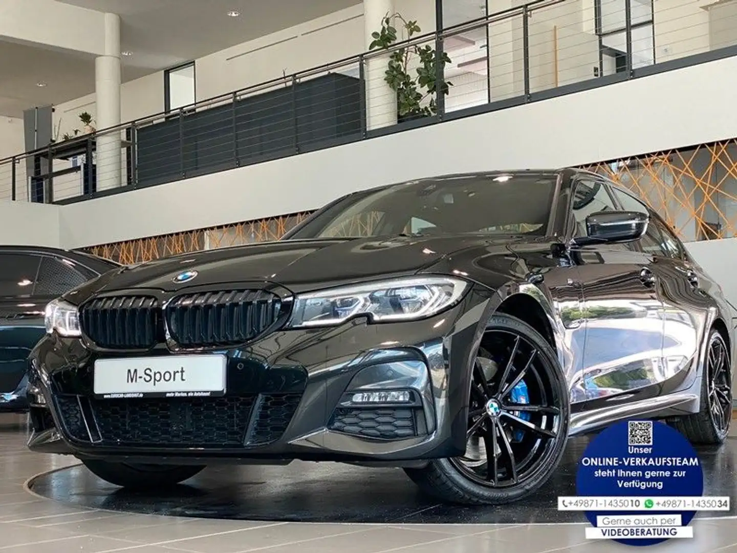 BMW 330 e M-Sport Shadow CockpitProf Laser HUD AHK Negru - 1