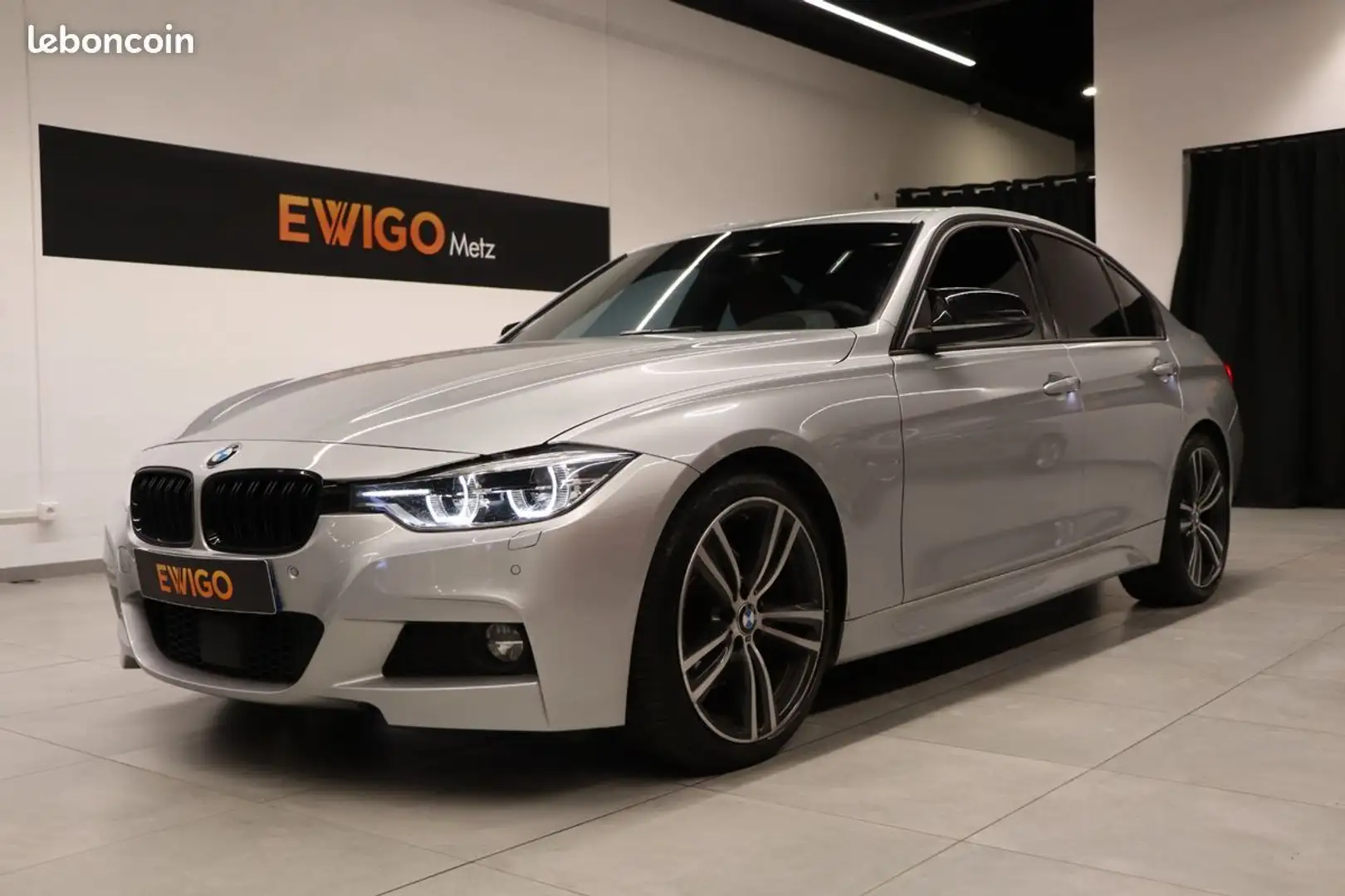 BMW 330 330d 258 cv pack m sieges chauffants Gris - 1