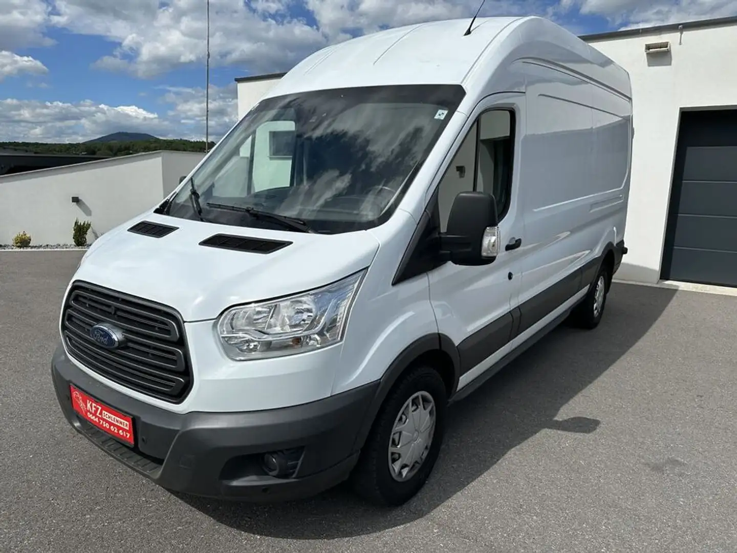 Ford Transit 350 Trend/NAVI/Klima/AHK Wit - 1