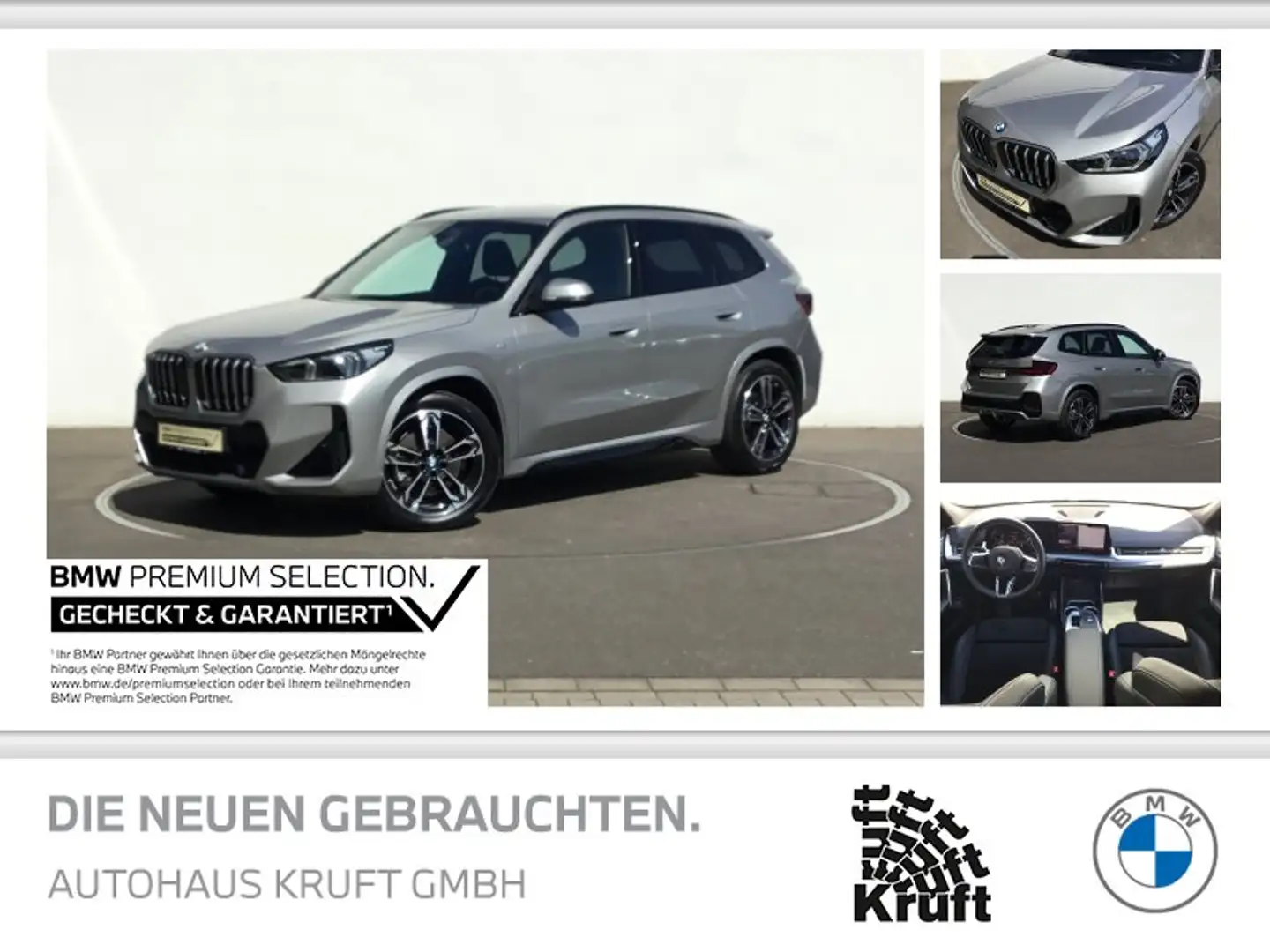BMW X1 xDrive23i M SPORT+AHK+KAMERA+HK SOUND+LM19 Silber - 1