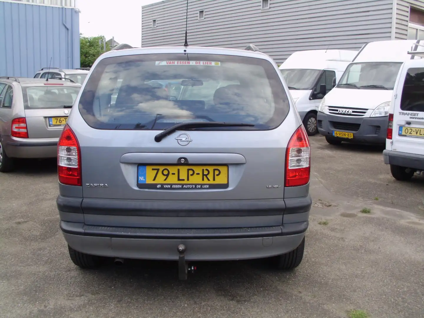 Opel Zafira 1.8-16V Elegance 7 SET MET AIRCO Gris - 2