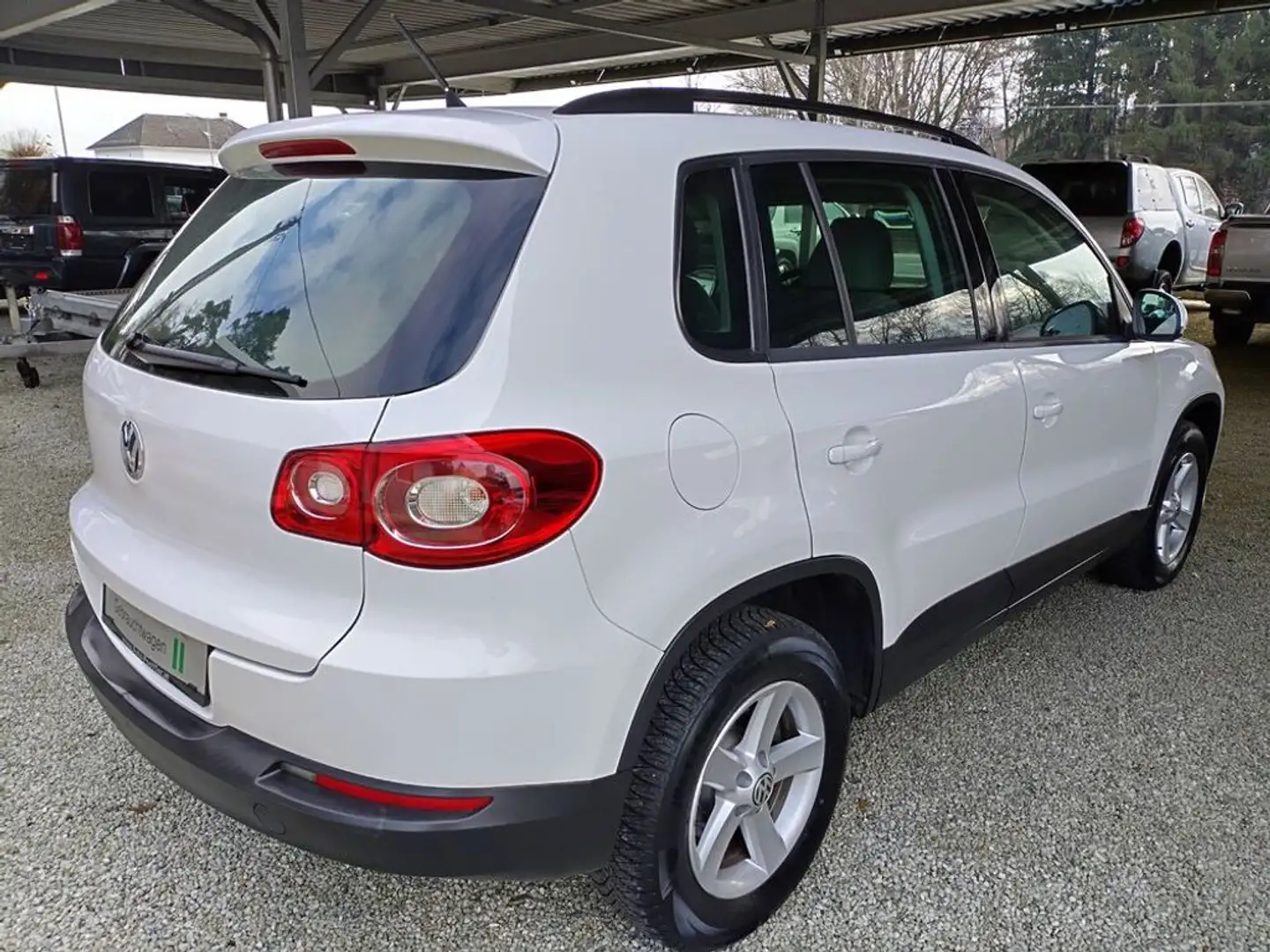 Volkswagen Tiguan Trend & Fun 4Motion 2.0 TDI ! Serviceheft! Weiß - 2