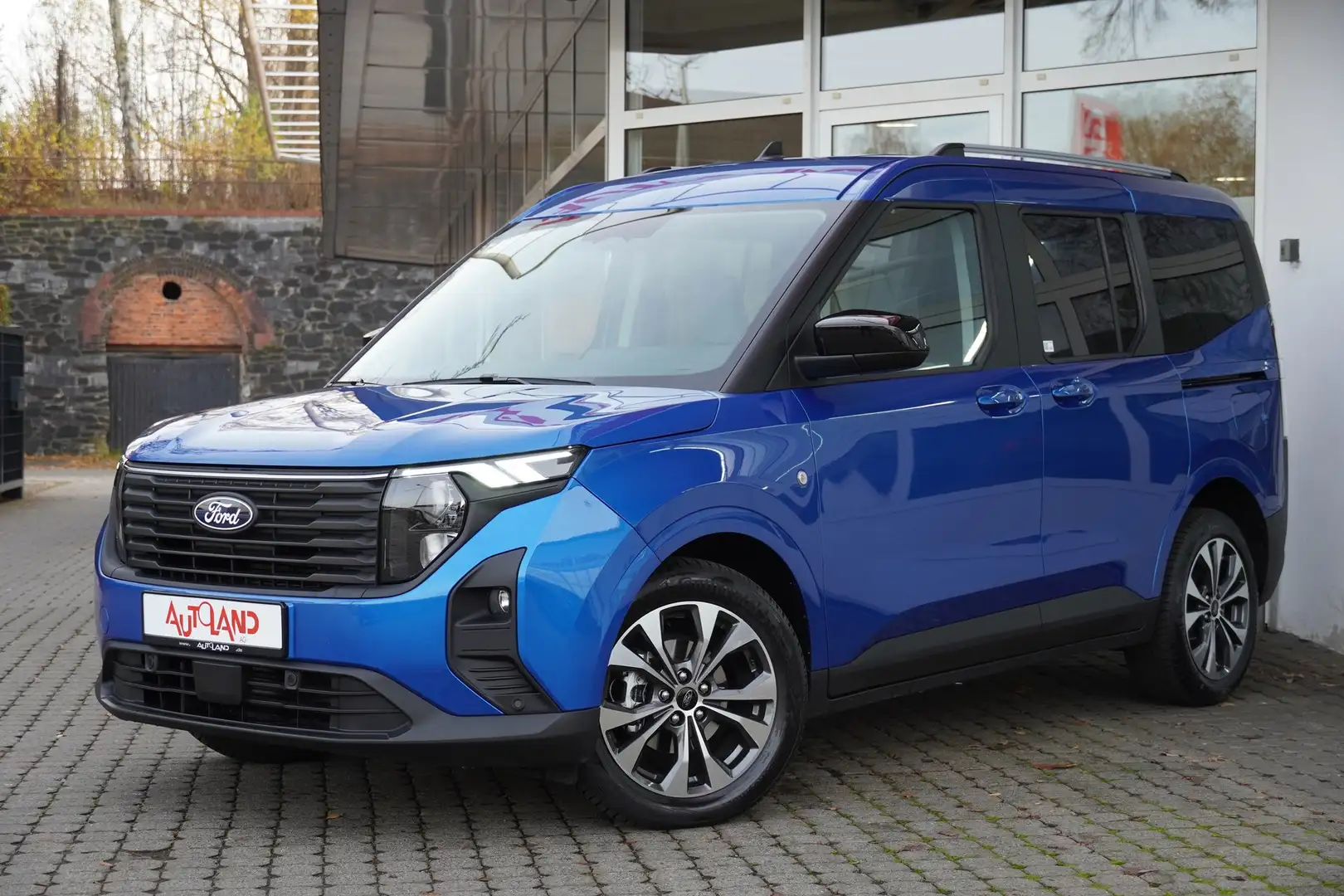 Ford Tourneo Courier Titanium 1.0 EB Aut. Sitzheizung K Blauw - 2