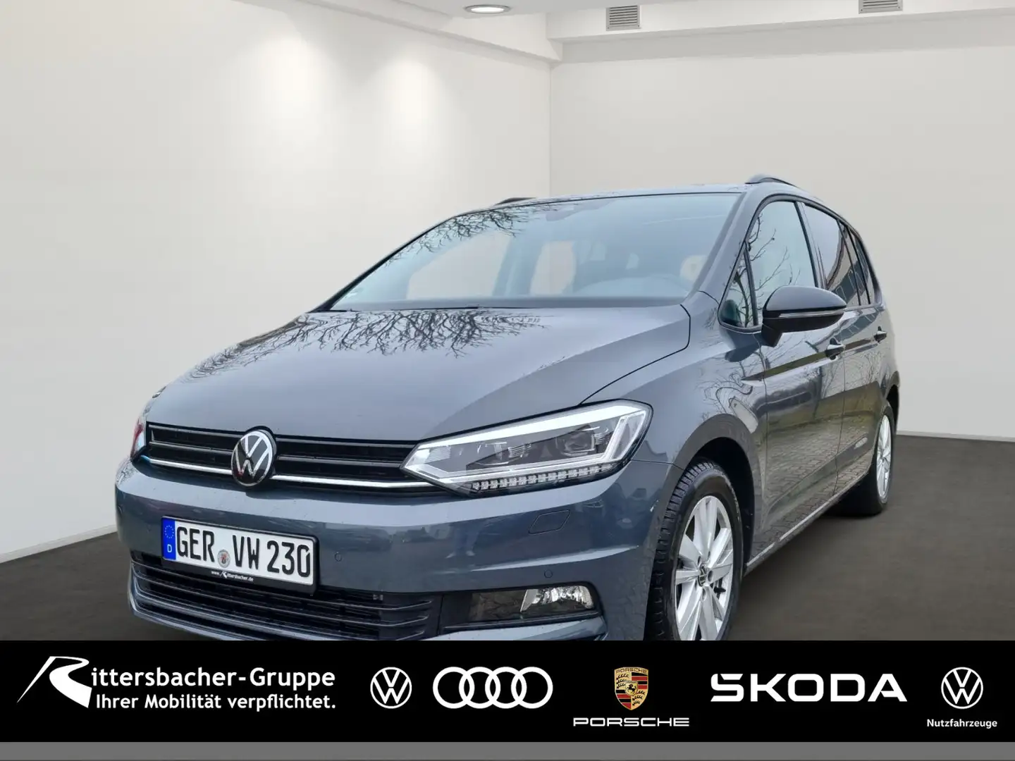 Volkswagen Touran Highline 1,5 l TSI OPF 110 kW (150 PS) 7- Grau - 1