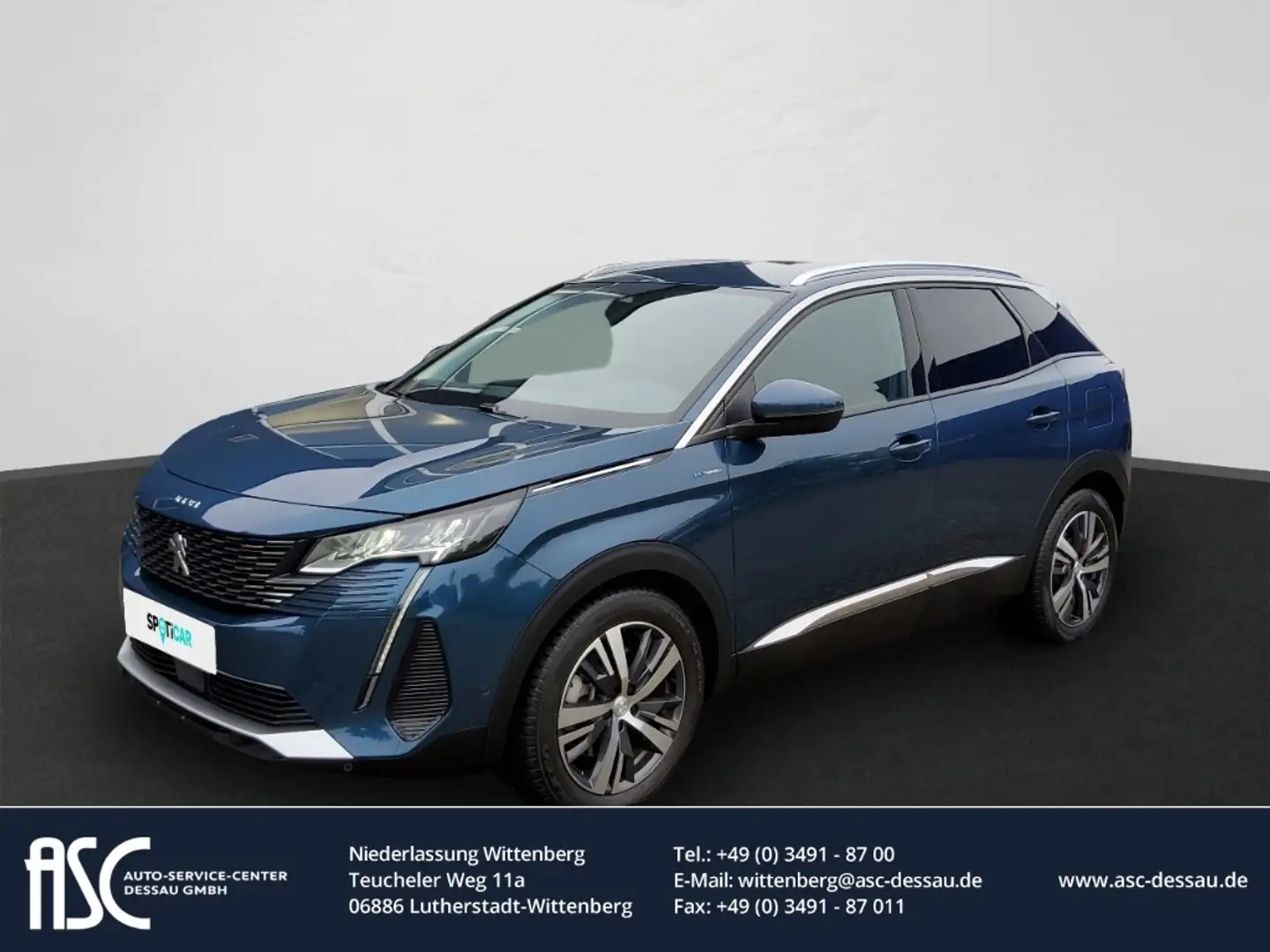 Peugeot 3008 Allure Pack/LED/Navi/Kamera/Sitzh/el.Heckkl./AZVab Blau - 1