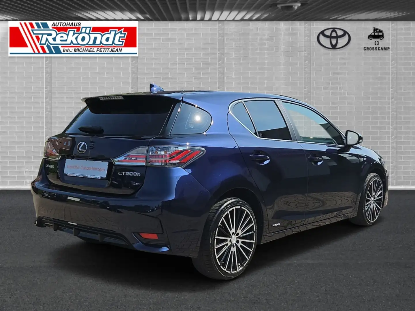 Lexus CT 200h Executive SHZ RFK NAVI PDC STANDHEIZUNG KLIMA Azul - 2