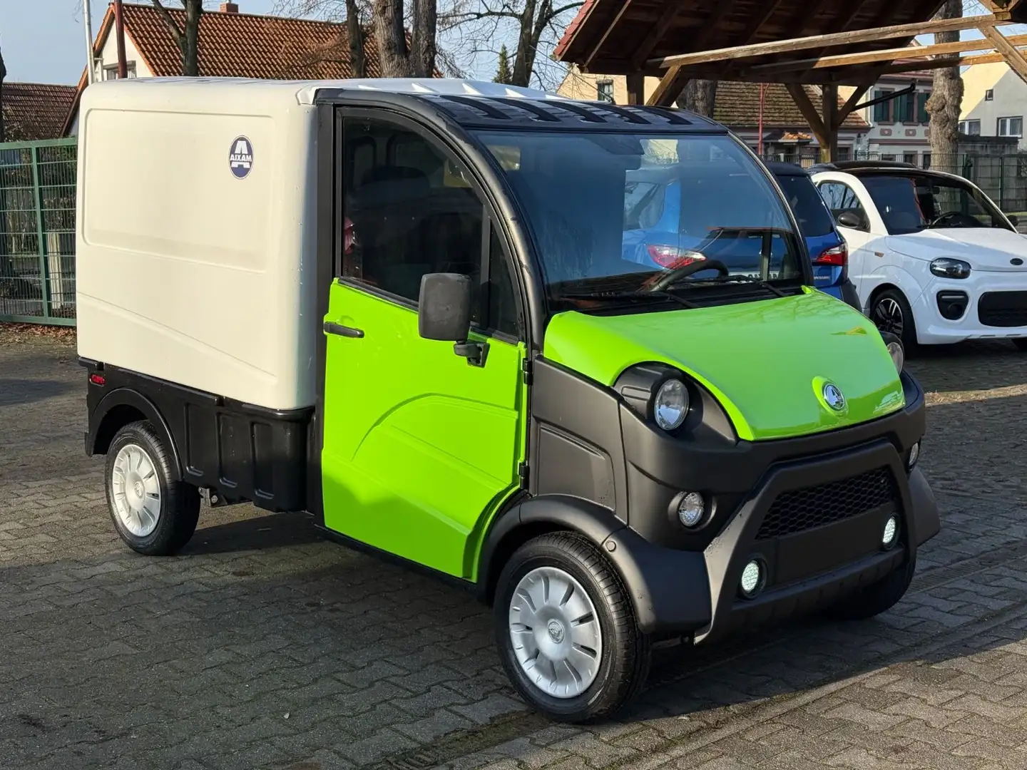 Aixam Sonstige D-Truck  Mopedauto L6e Automatik Grün - 1