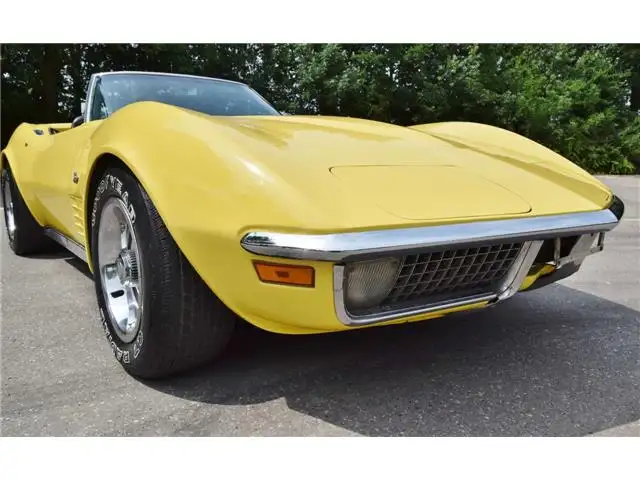 Chevrolet Corvette C3 Cabrio (1970) daytona yellow 300pk+orig hardtop