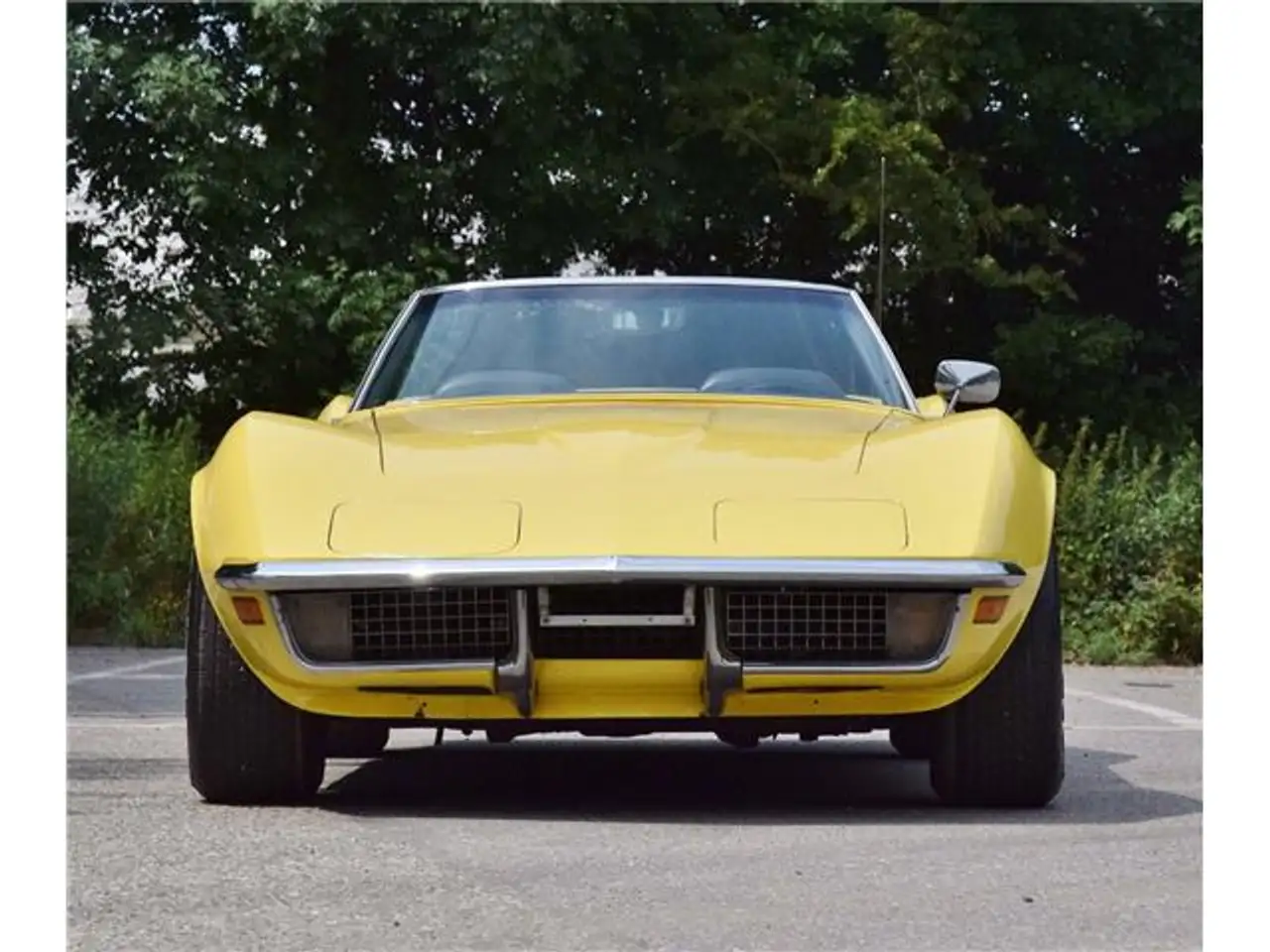 Chevrolet Corvette C3 Cabrio (1970) daytona yellow 300pk+orig hardtop, foto 9