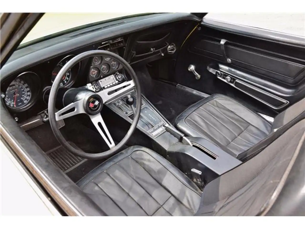 Chevrolet Corvette C3 Cabrio (1970) daytona yellow 300pk+orig hardtop, foto 6
