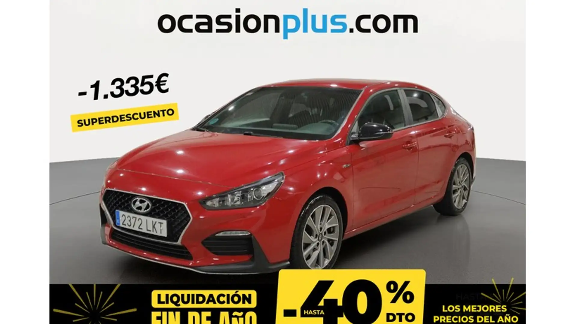Hyundai i30 FB 1.0 TGDI N-Line 120 Rojo - 1