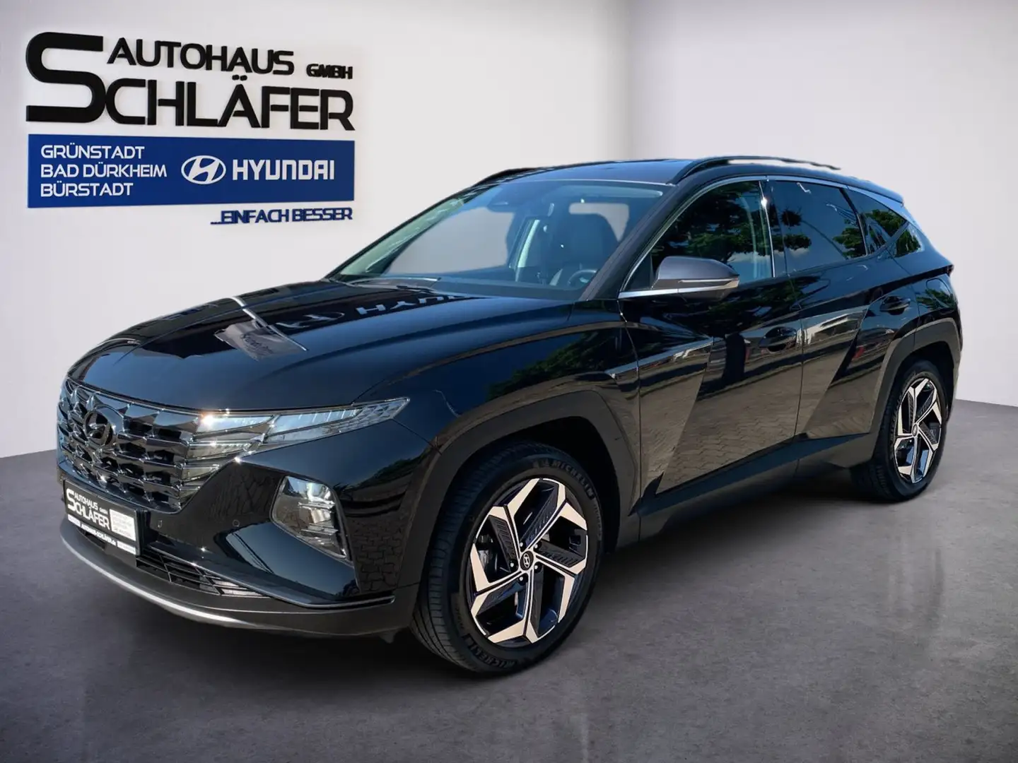Hyundai TUCSON TUCSON 1.6 T-GDI Prime Plug-In Hybrid 4WD AHK Schwarz - 1
