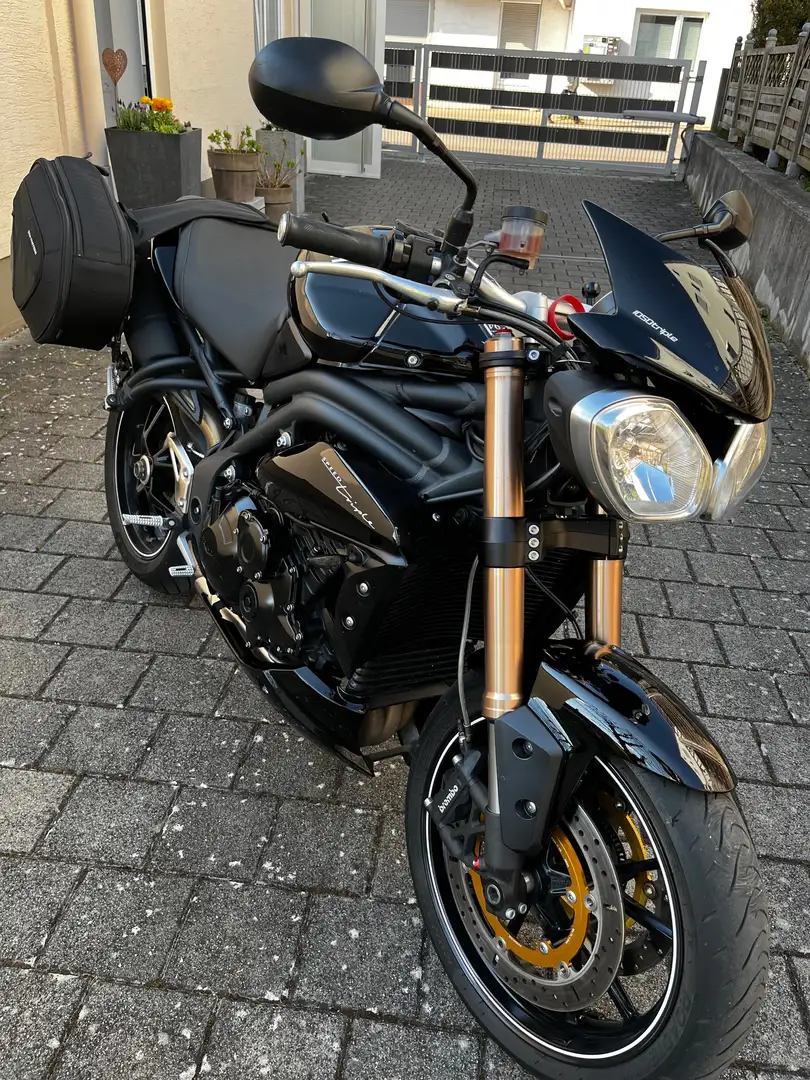 Triumph Speed Triple 1050 94 Supergepflegt Schwarz - 1
