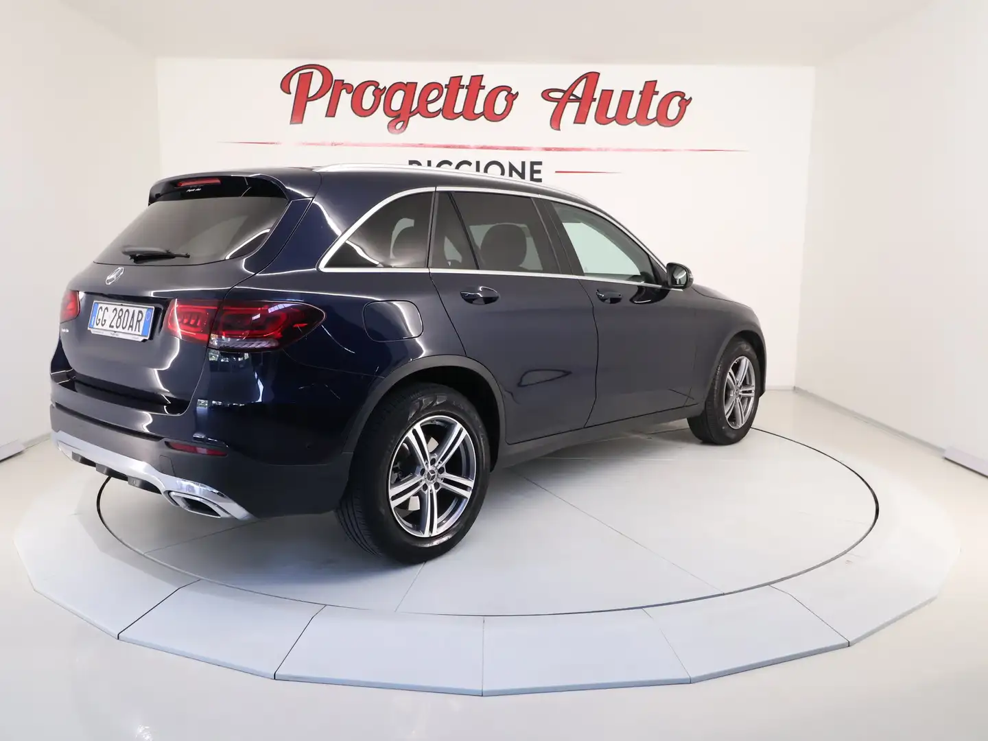 Mercedes-Benz GLC 220 d Sport 4matic auto PELLE LED NAVI BURMESTER Blau - 2