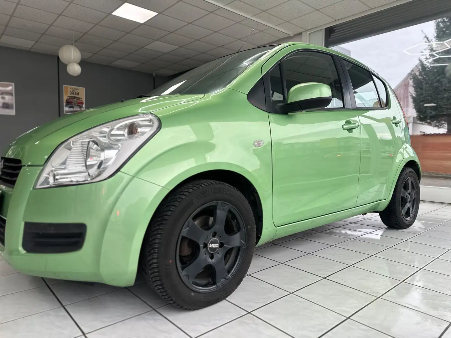 Suzuki Splash 1-HAND KLIMA TÜV NEU Grün - 2