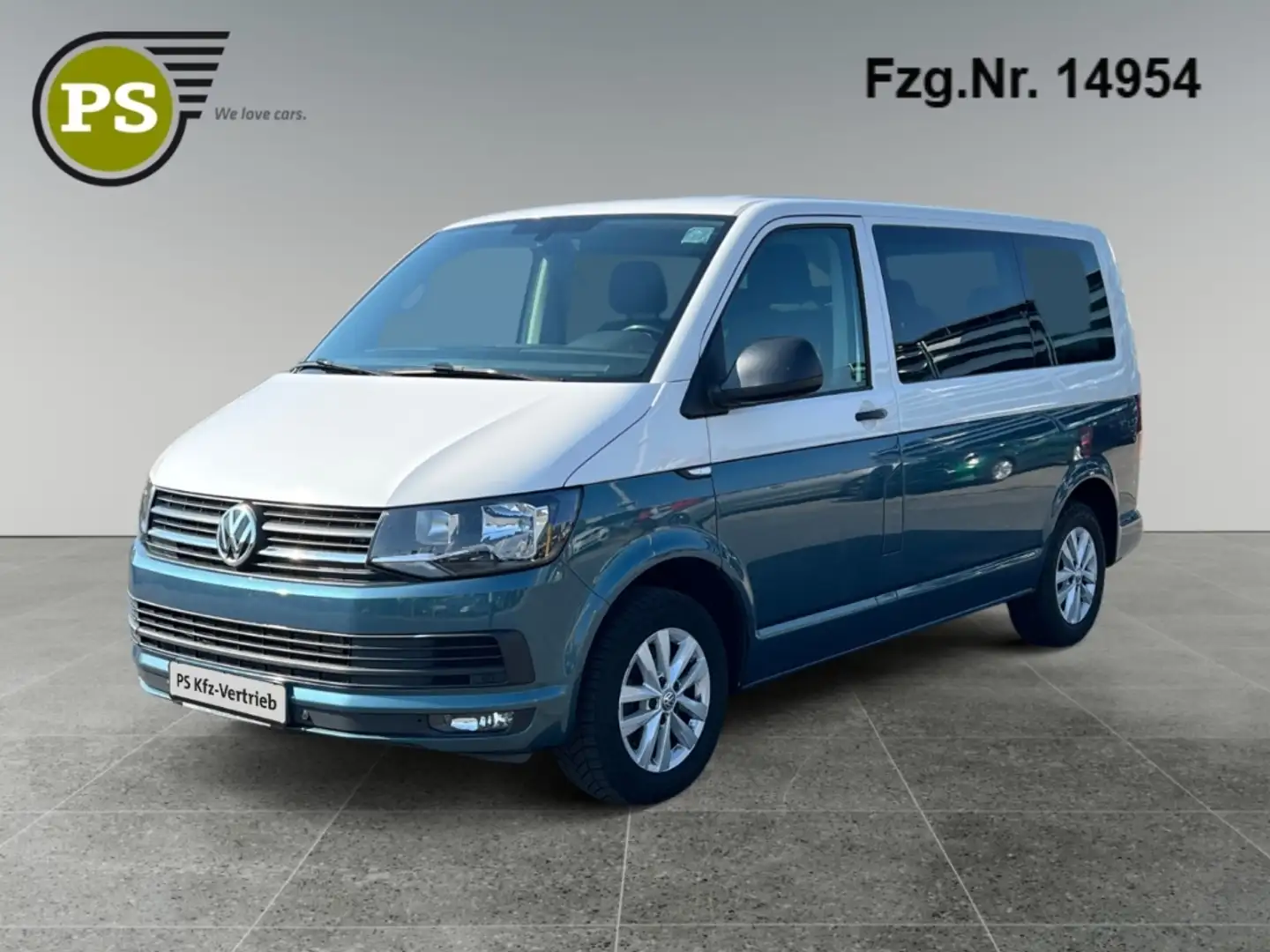Volkswagen T6 Multivan Bus 2.0 TDI AHK- Navi 3-Zonen-Klima Weiß - 1