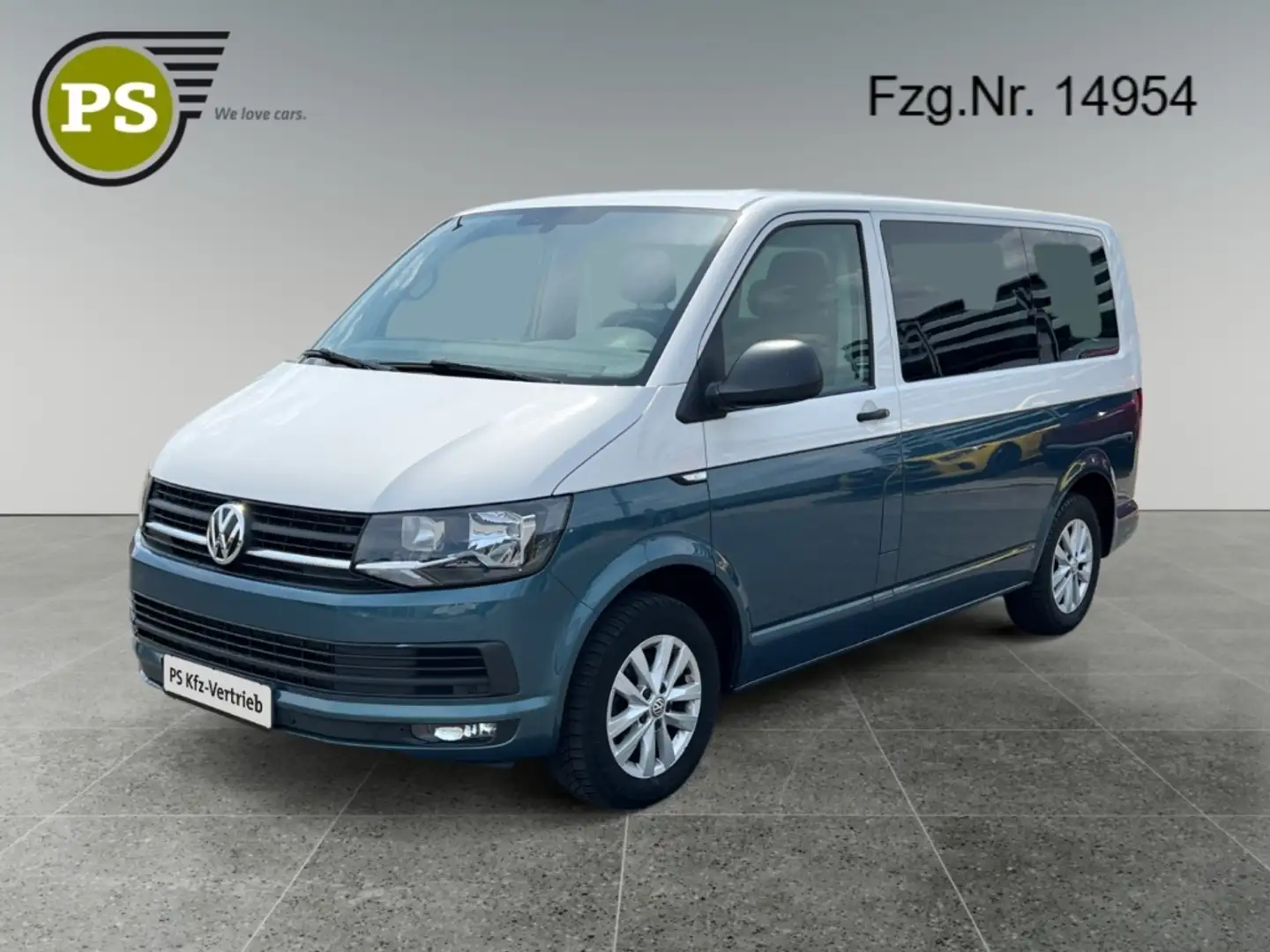 Volkswagen T6 Multivan Bus 2.0 TDI AHK- Navi 3-Zonen-Klima Blanc - 1