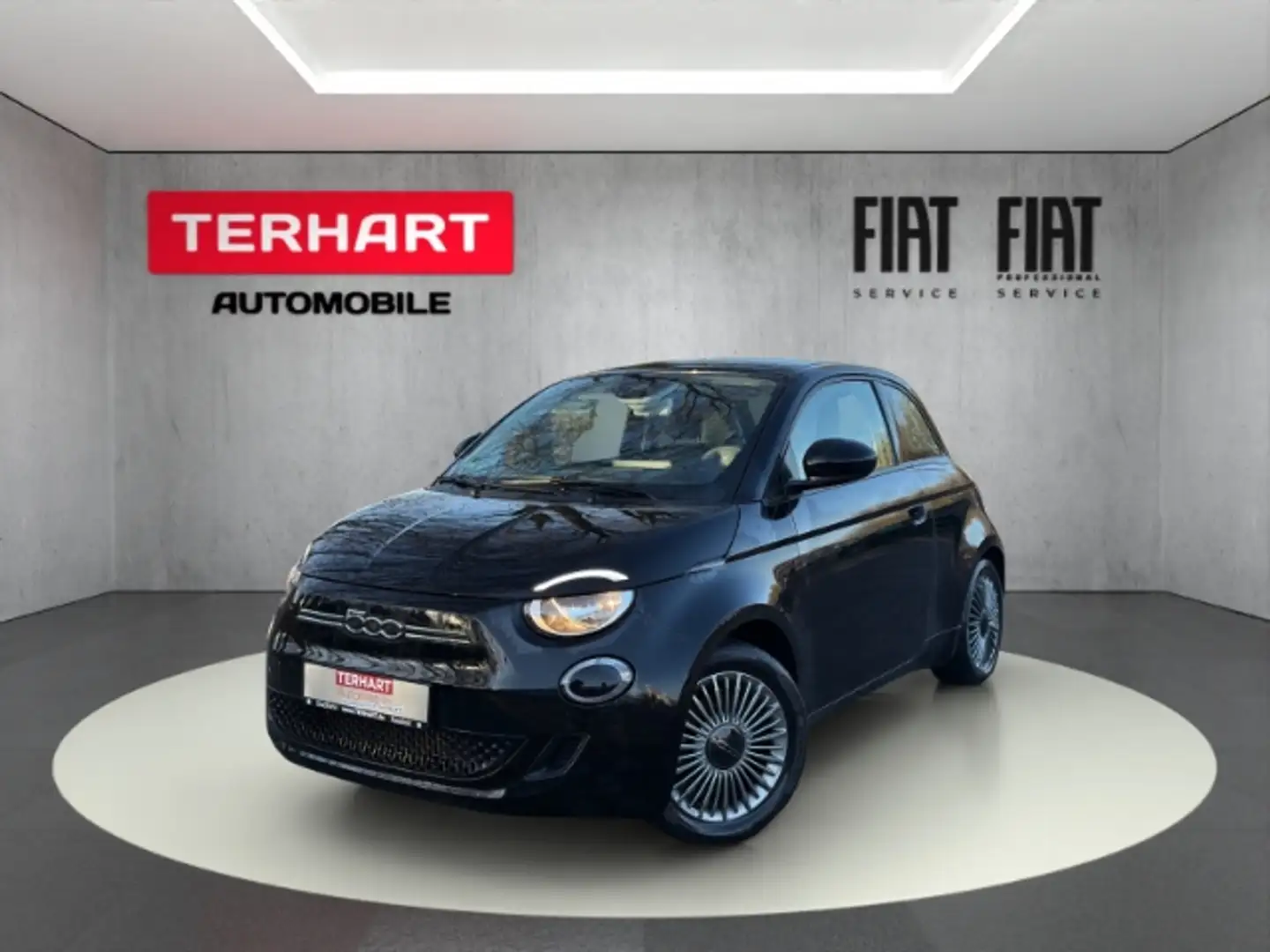 Fiat 500e Icon/RFK/Tempomat/Navi/Shz./Apple&Android Noir - 1