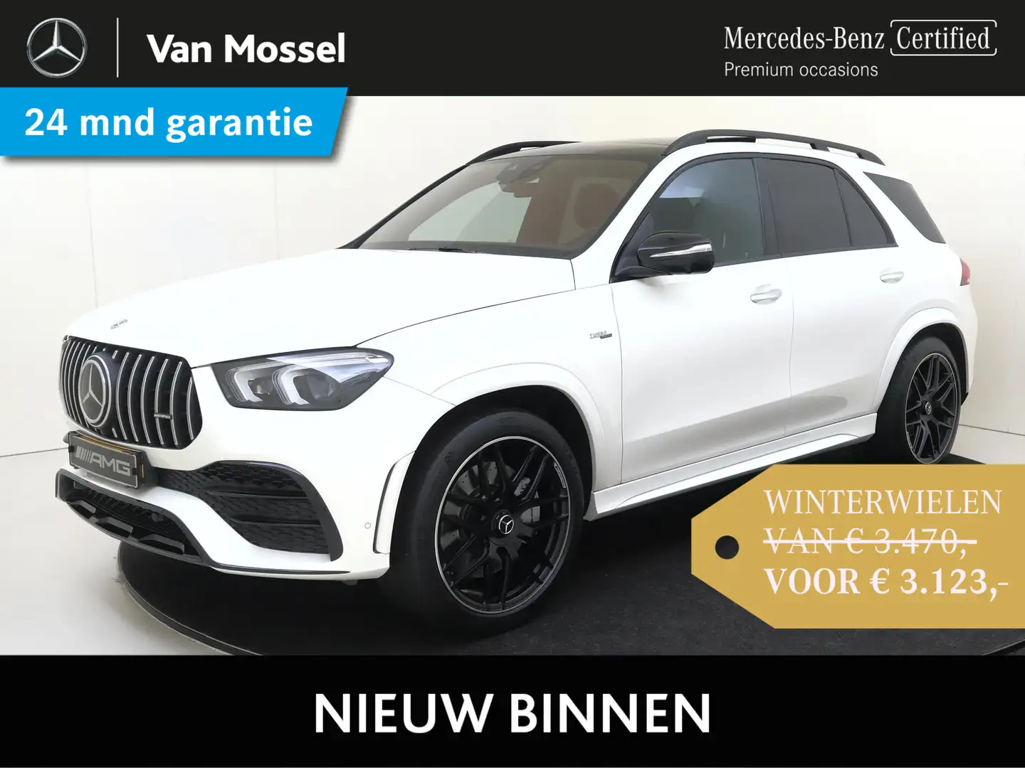 Mercedes-Benz GLE 53 AMG 4MATIC+ Premium Plus Panoramadak / Burmester / Mem Wit - 1