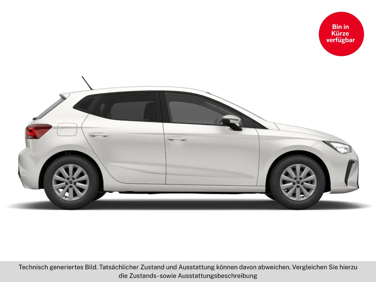 SEAT Ibiza Reference 1.0 TSI 95PS Weiß - 2