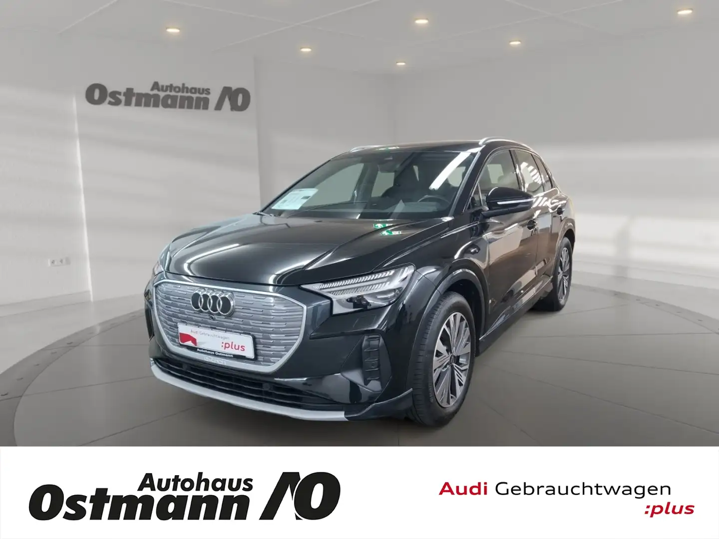 Audi Q4 e-tron 50 quattro Matrix/Wärmepumpe/ACC/Leder Schwarz - 1