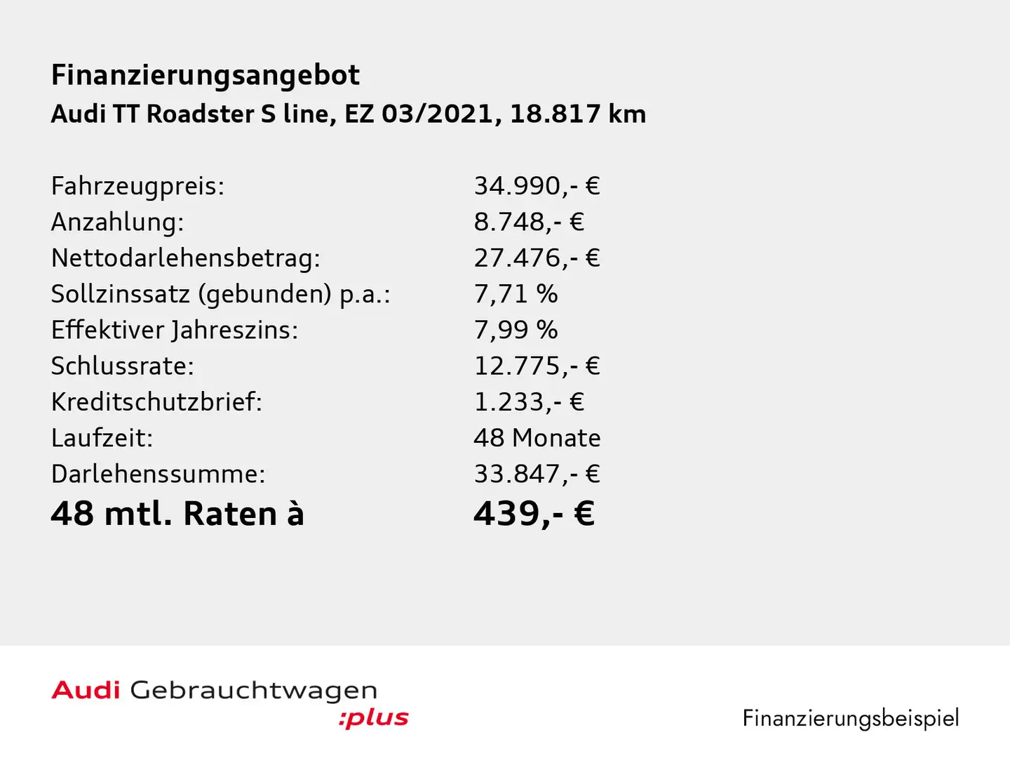 Audi TT 40 TFSI S line LED B&O Kamera Grau - 2