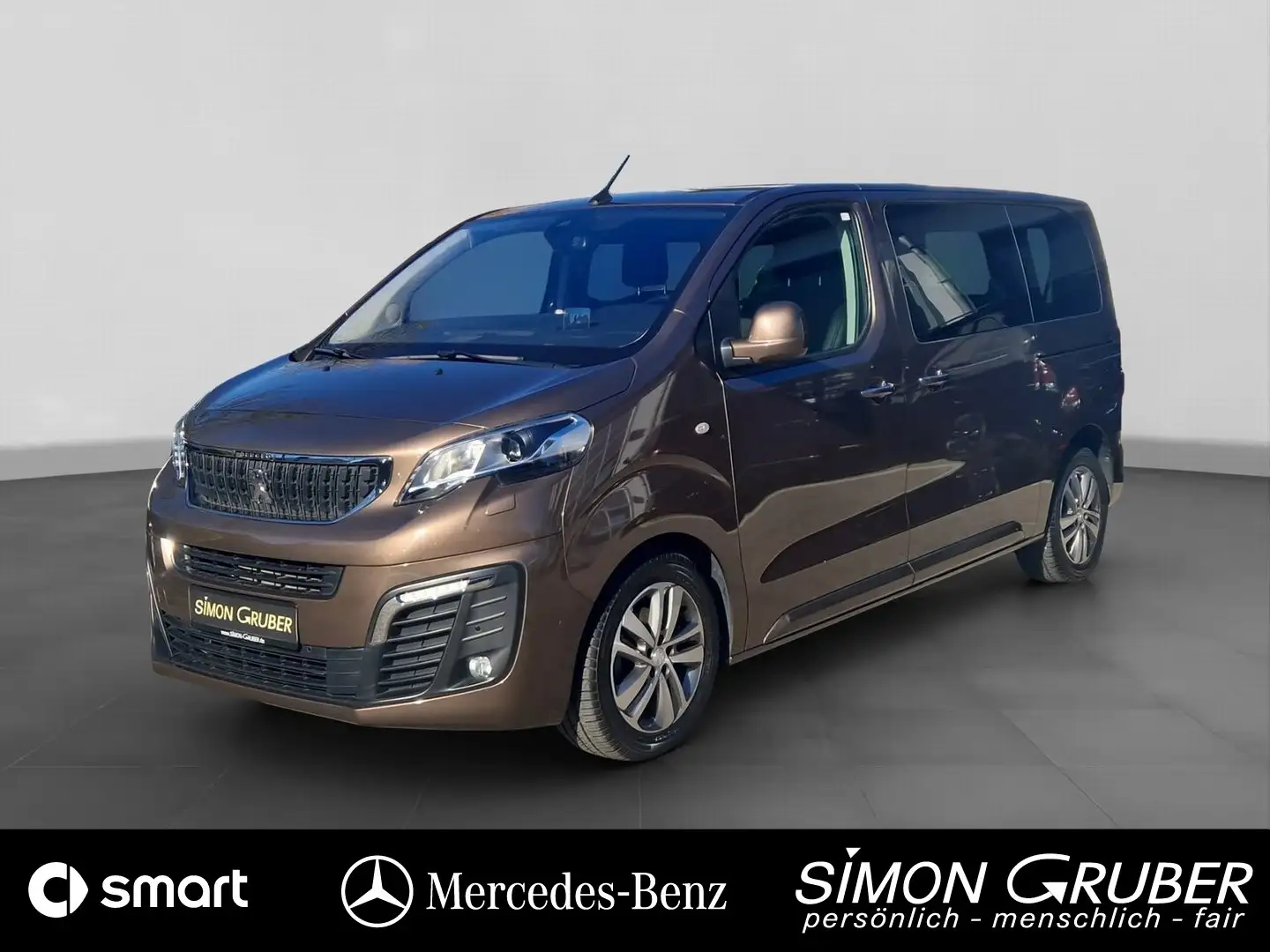 Peugeot Traveller VIP Leder Standheizung AHK 7 Sitze Braun - 1