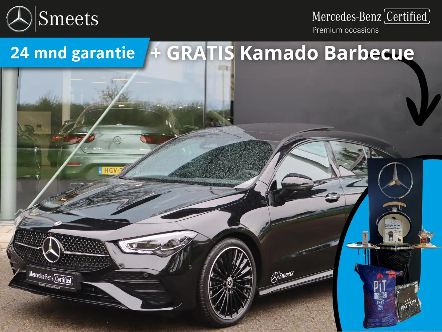 Mercedes-Benz CLA 180 Shooting Brake Business Solution AMG | Panoramadak Noir - 1