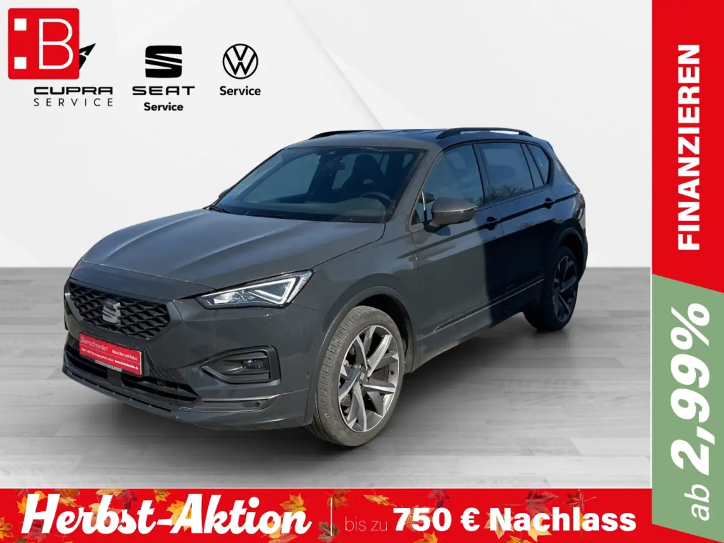 SEAT Tarraco 2.0 TDI 4Drive DSG FR AHK FaPa L DCC LED Navi Beat Gris - 1