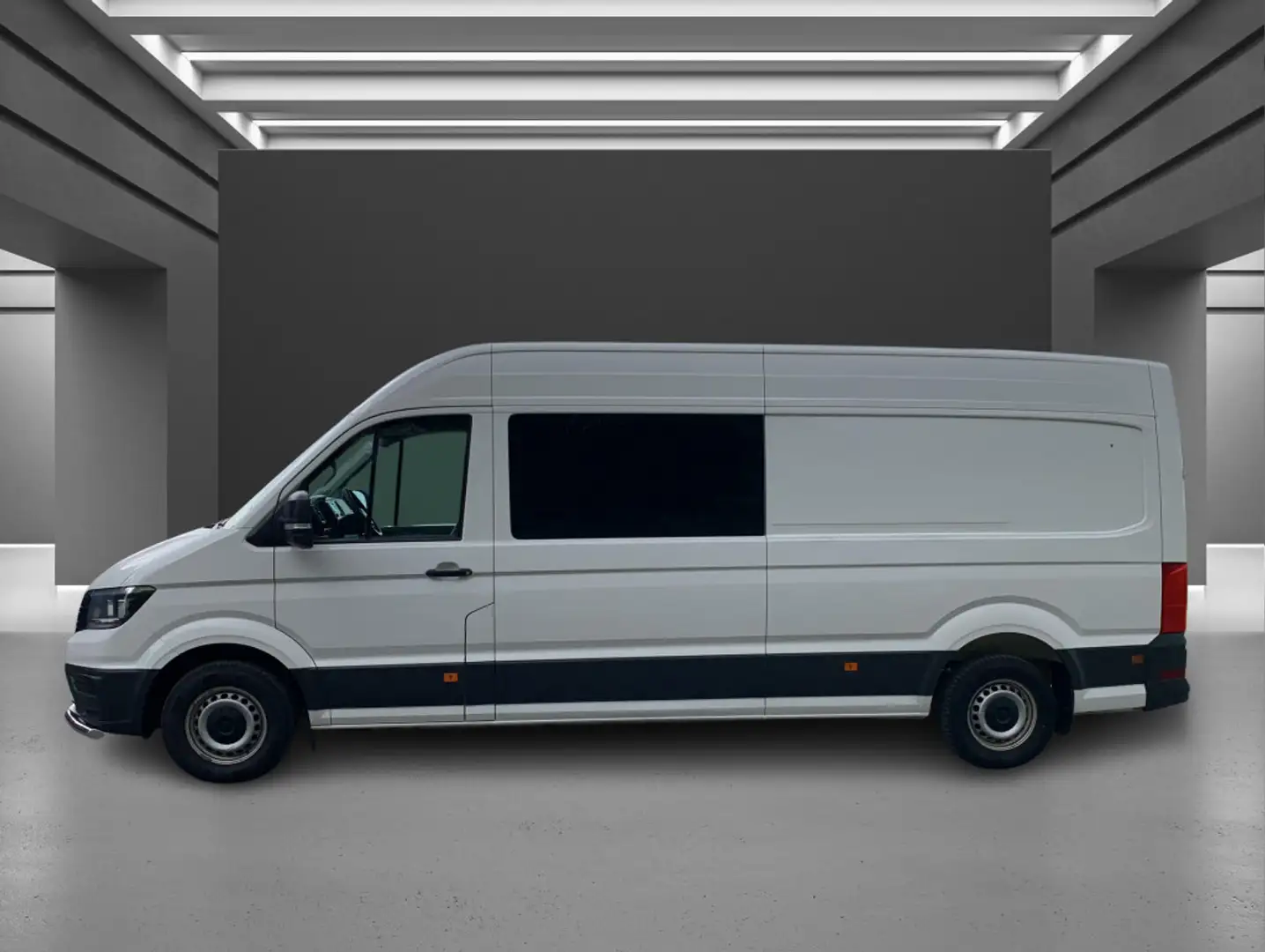 Volkswagen Crafter DoKa 6 Sitze 35 lang Hochdach 4MOTION Wit - 2