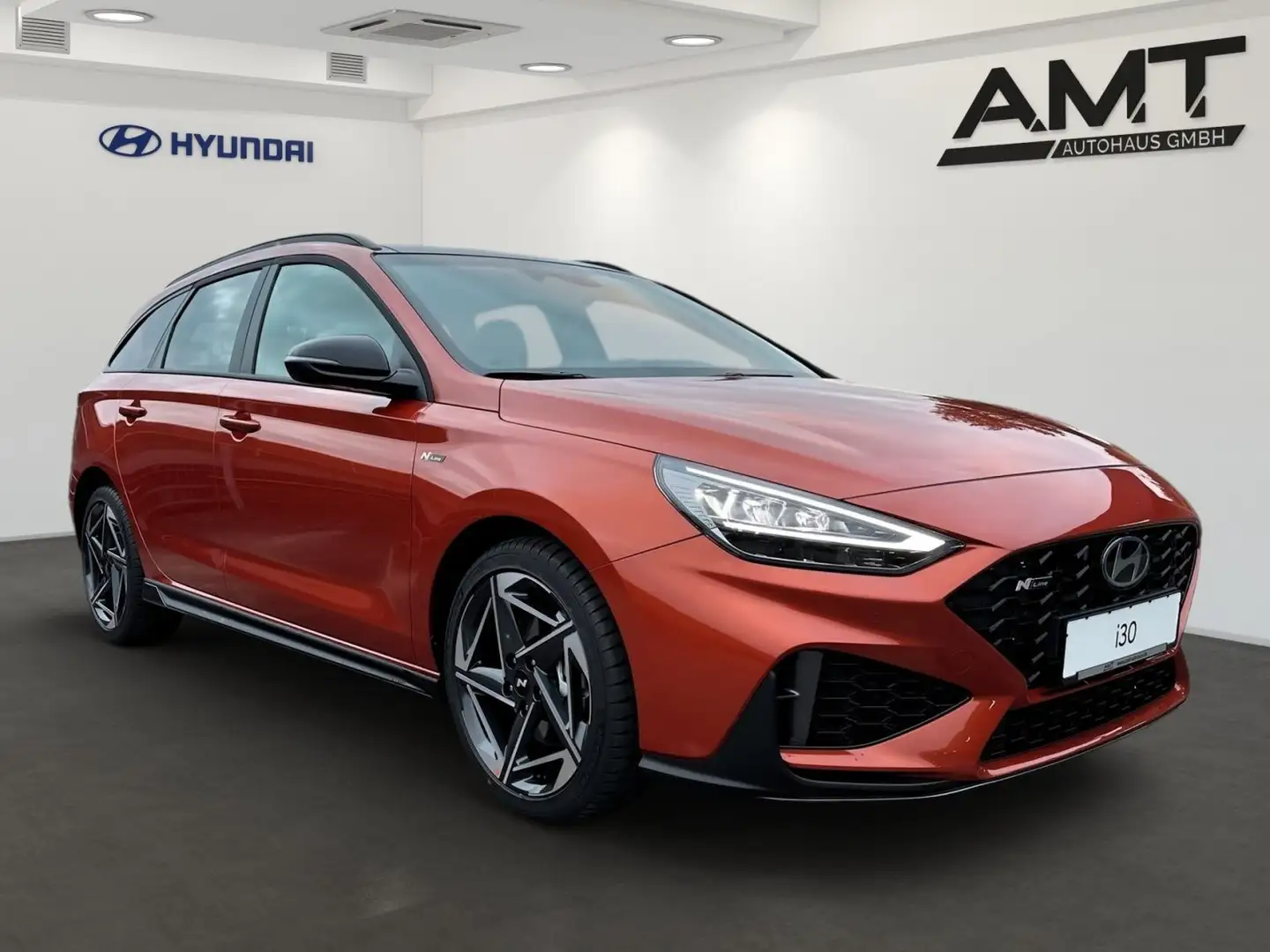 Hyundai i30 1.5 T-GDI N Line Mild-Hybrid (EURO 6e)(OPF) Orange - 2
