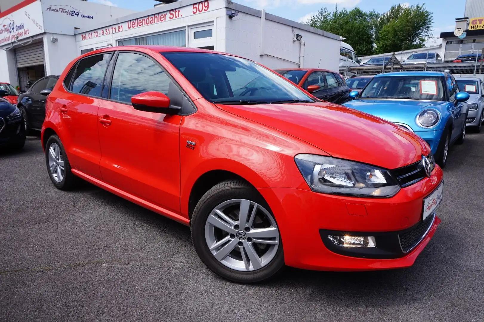 Volkswagen Polo V Life 1.2 TSI*Automatik*10.000KM*NEUWERTIG Rot - 1