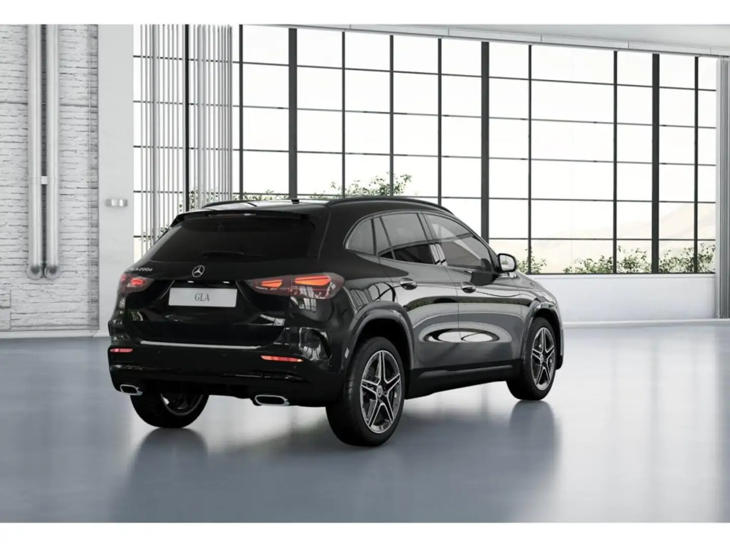 Mercedes-Benz GLA 200 d AMG-Sport/ILS/360/Pano/Night/Distr/19" Negro - 2