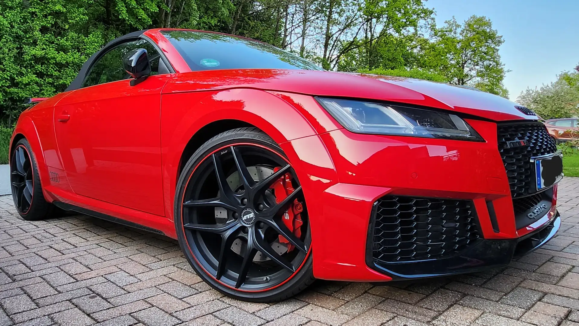 Audi TT RS Roadster, 470PS, ABT, B&O, Service&HU neu, 8-fach Rojo - 1